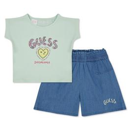 Guess Tee Short Set In33
