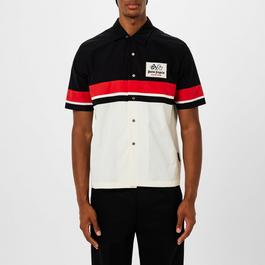 Palm Angels Racing Bowling Shirt