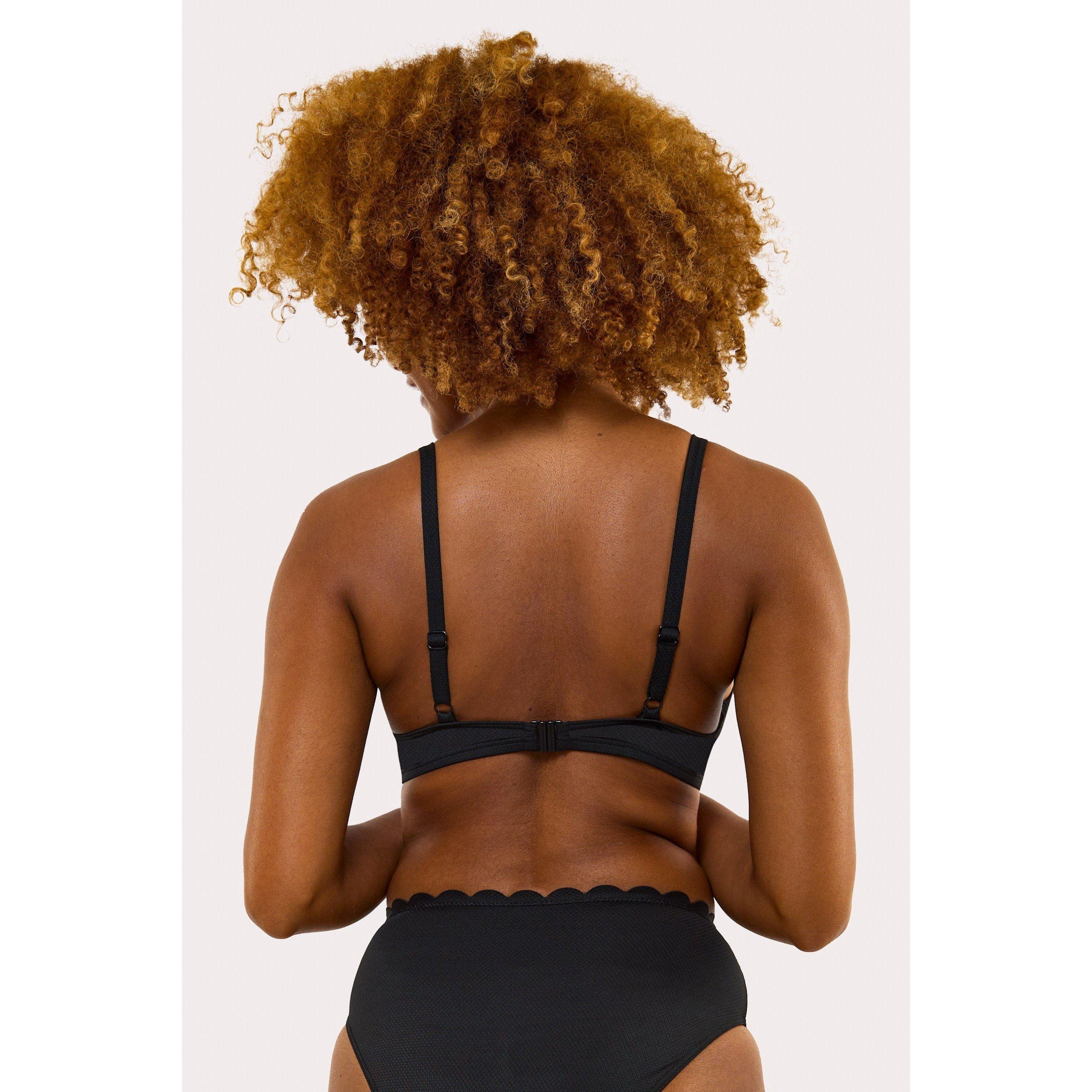 Black - Peek and Beau - Fb Exclusive Mix/Match Scallop Wire Bikini - 2