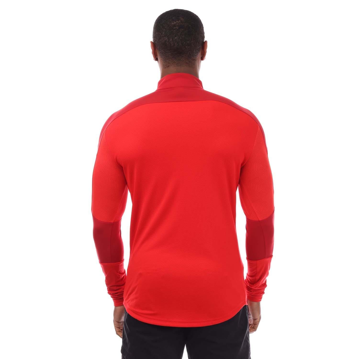 Red - Puma - Final Training quarter Zip Top - 3