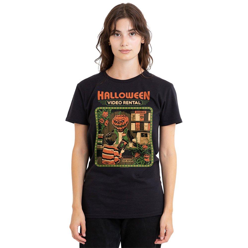 Black - Steven Rhodes - Steven Rhodes Video Rentals T Shirt Black - 1
