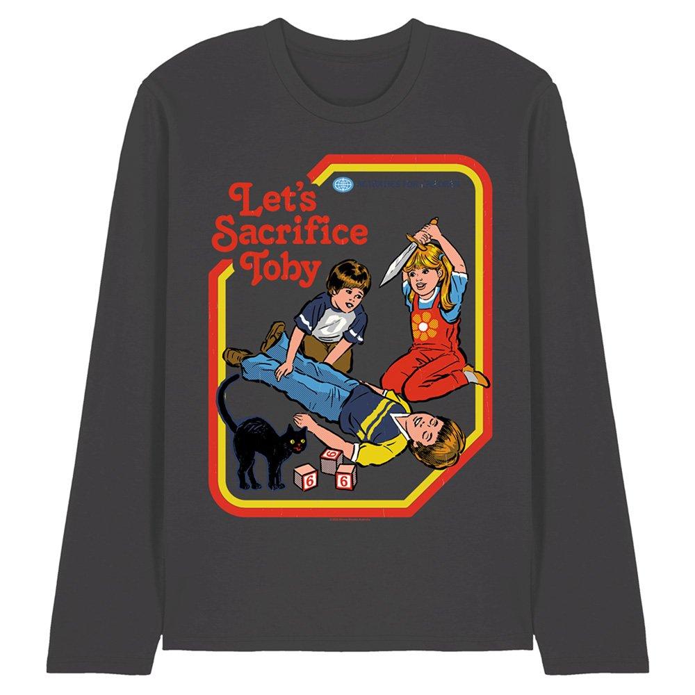 Charcoal - Steven Rhodes - Steven Rhodes LetS Sacrifice Toby Long Sleeve T-S - 1