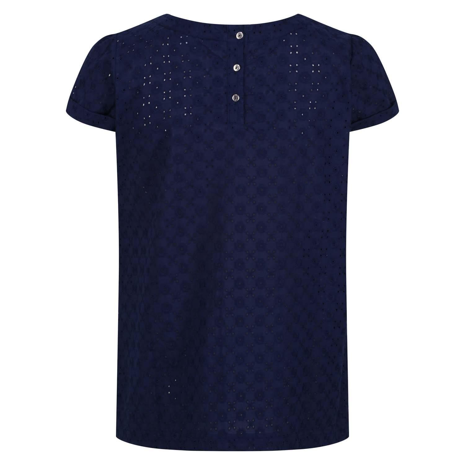 Navy - Regatta - Jaelynn Coolweave T-Shirt - 4