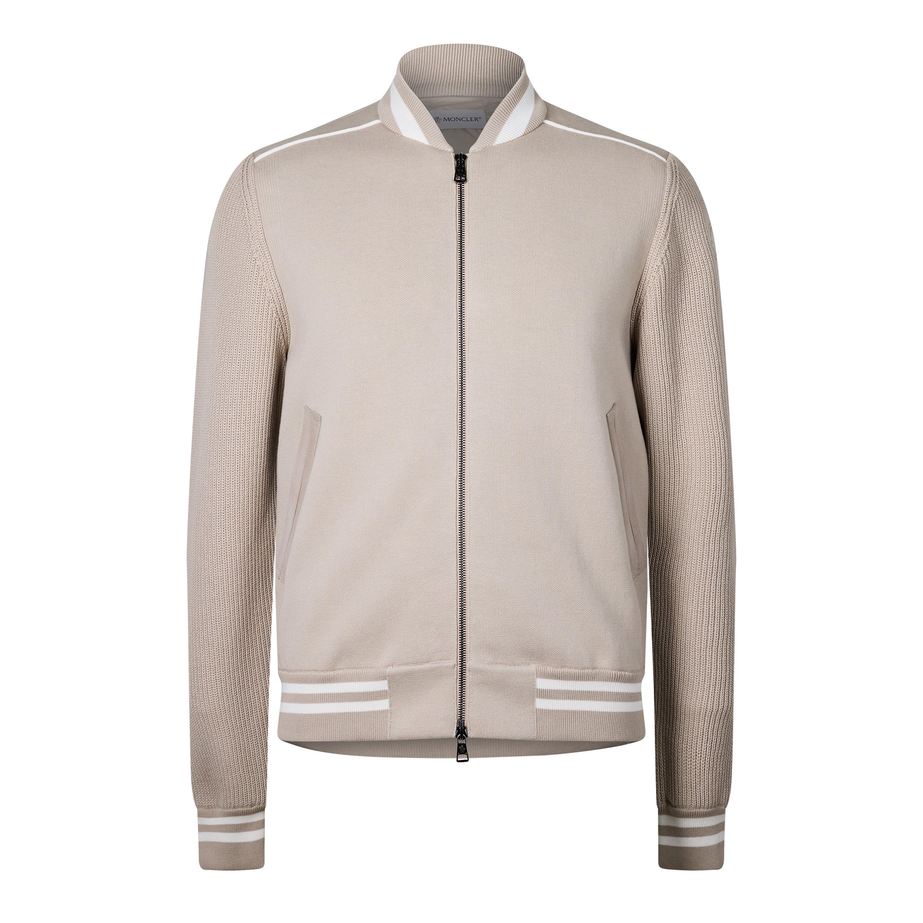 Beige 20L - Moncler - Padded Zip-Up Cardigan - 1