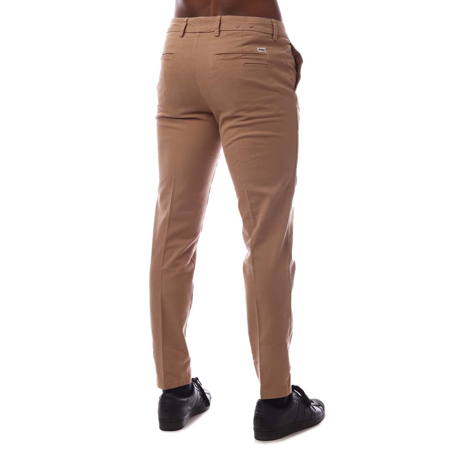 Beige - Boss - Kaiton Slim-Fit Trousers - 2