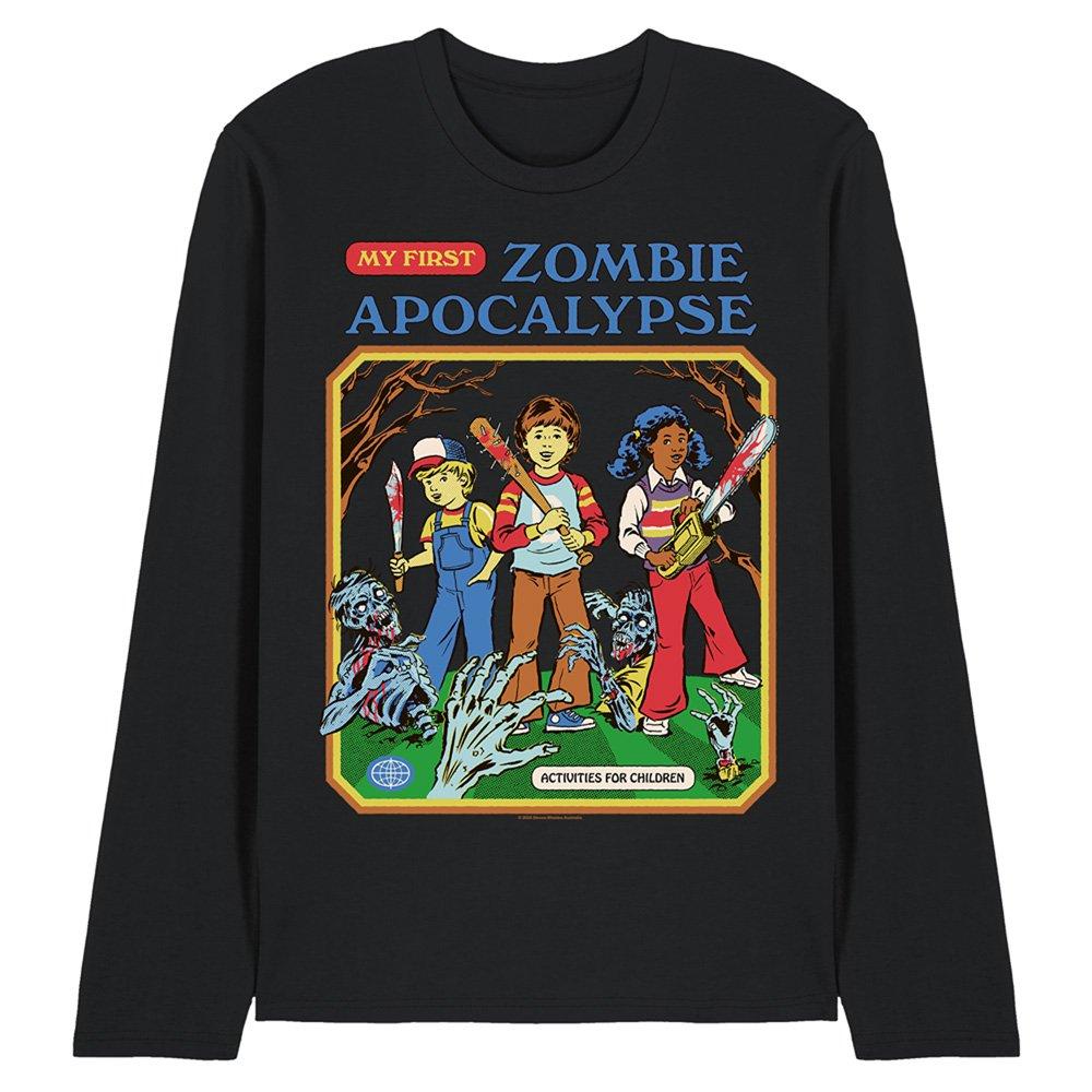 Black - Steven Rhodes - Steven Rhodes My First Zombie Apocalypse Long Slee - 1