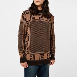 Balmain Scarf Jumper