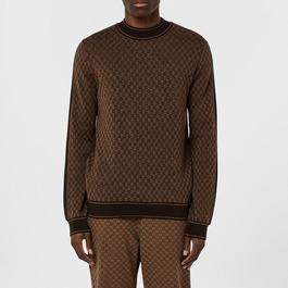 Balmain Mini Monogram Knit Jumper