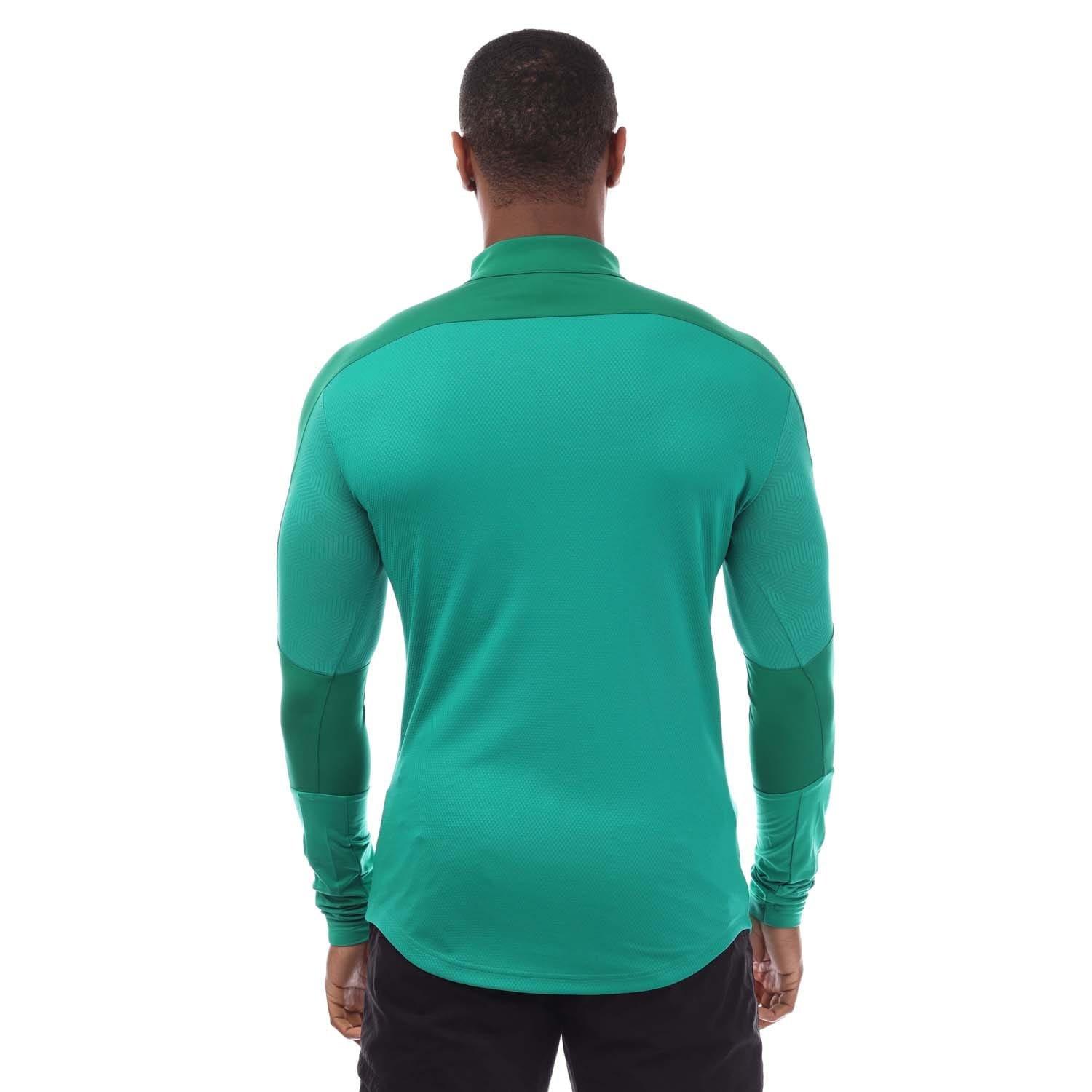 Green - Puma - Final Training quarter Zip Top - 3