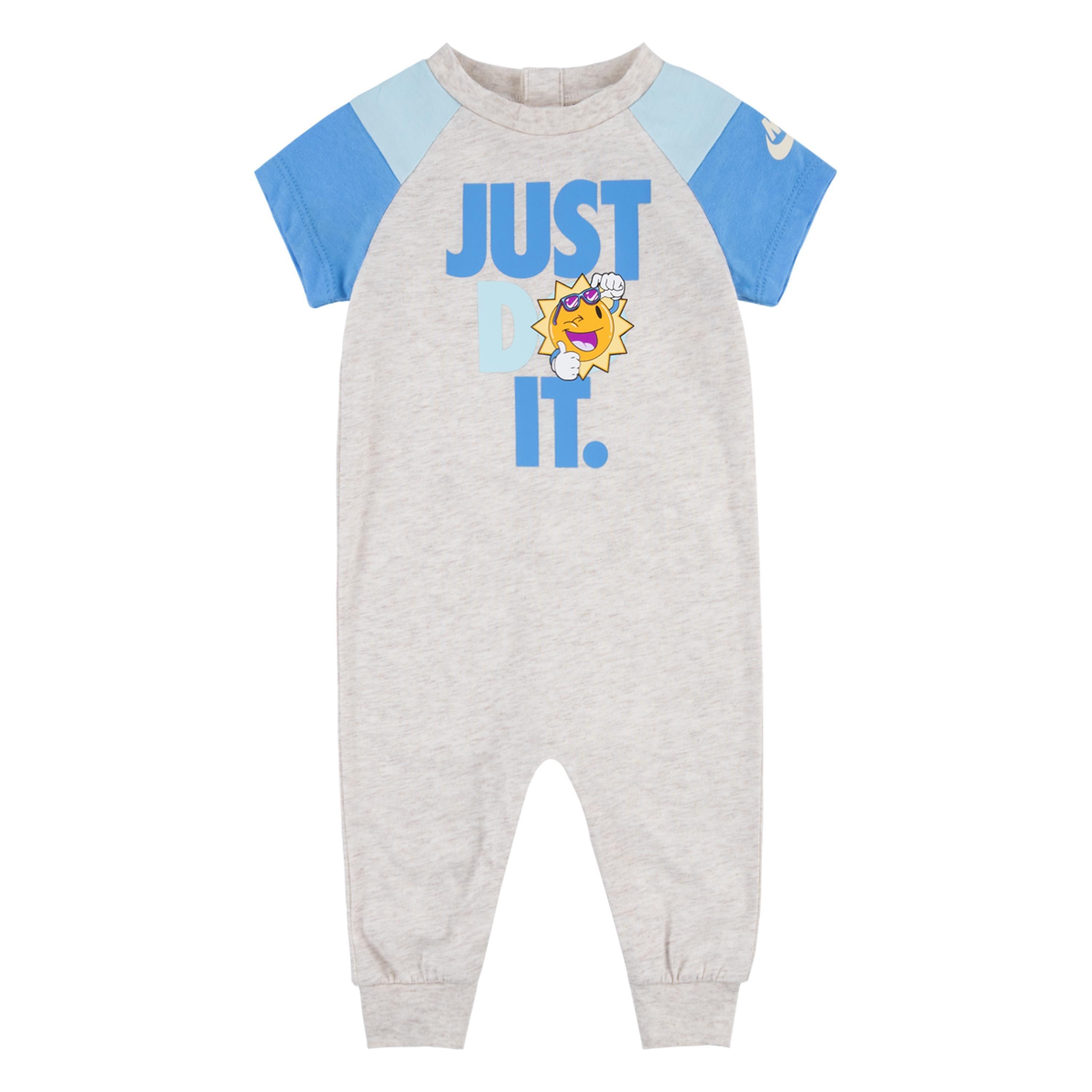 Nike  Newborn Kids' Coverall Jumpsuit - Ivory Heather - 24M