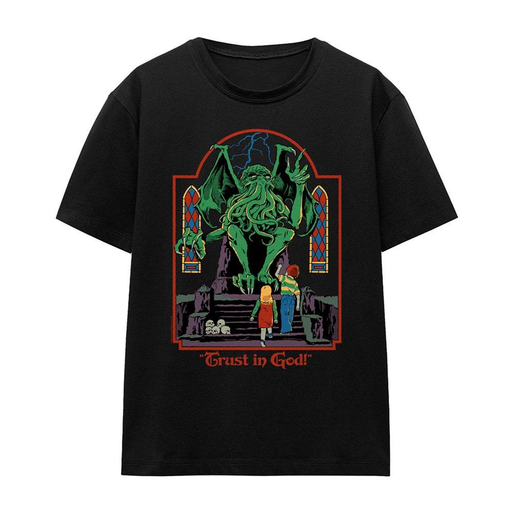 Black - Steven Rhodes - Steven Rhodes Trust In God T Shirt Black - 4