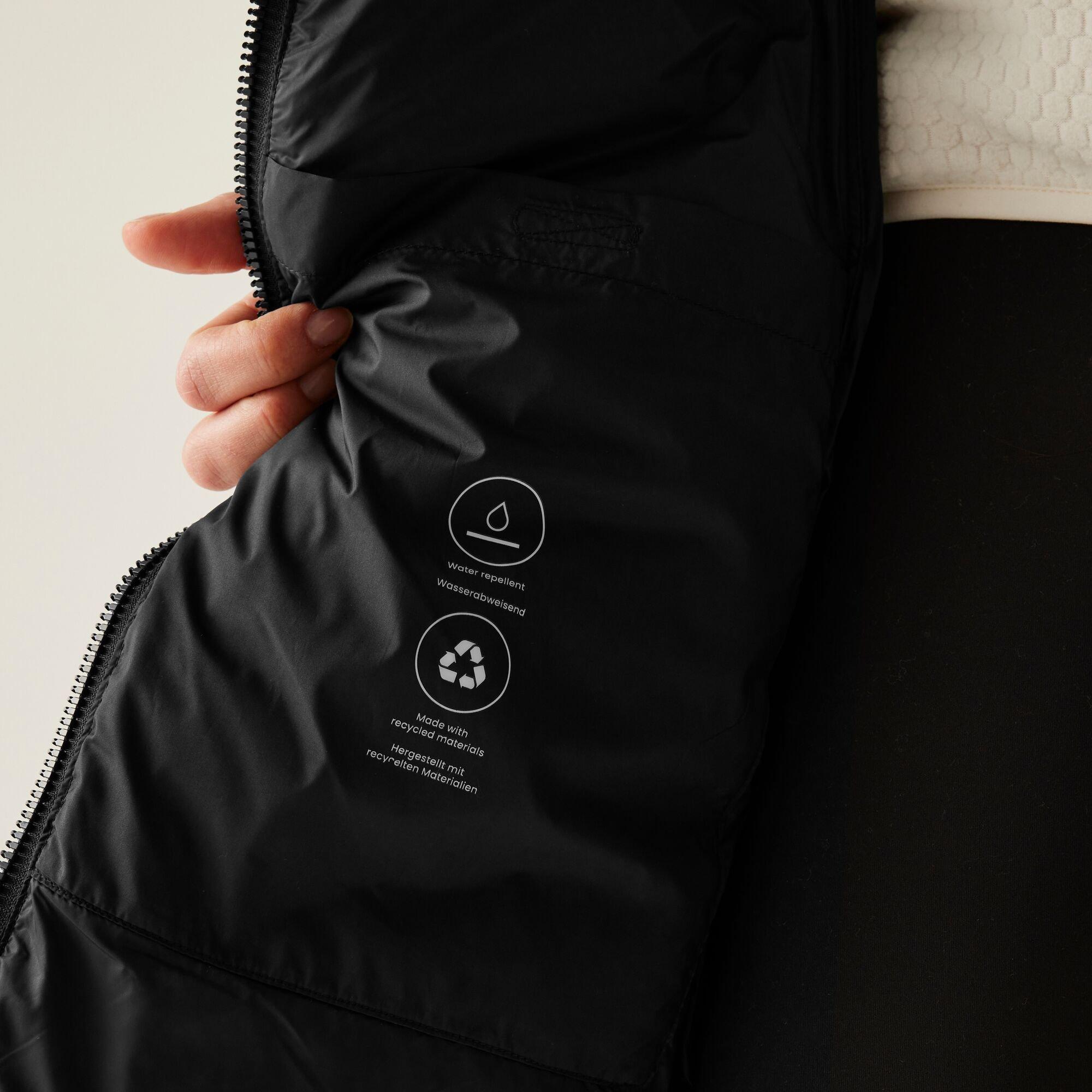 Black - Regatta - Women's Anita Full-Zip Water-Repellent Quilted Jacket - 4