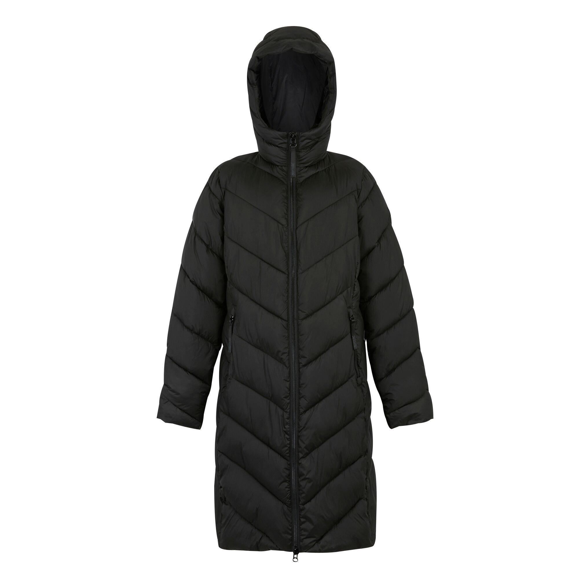 Black - Regatta - Women's Anita Full-Zip Water-Repellent Quilted Jacket - 10