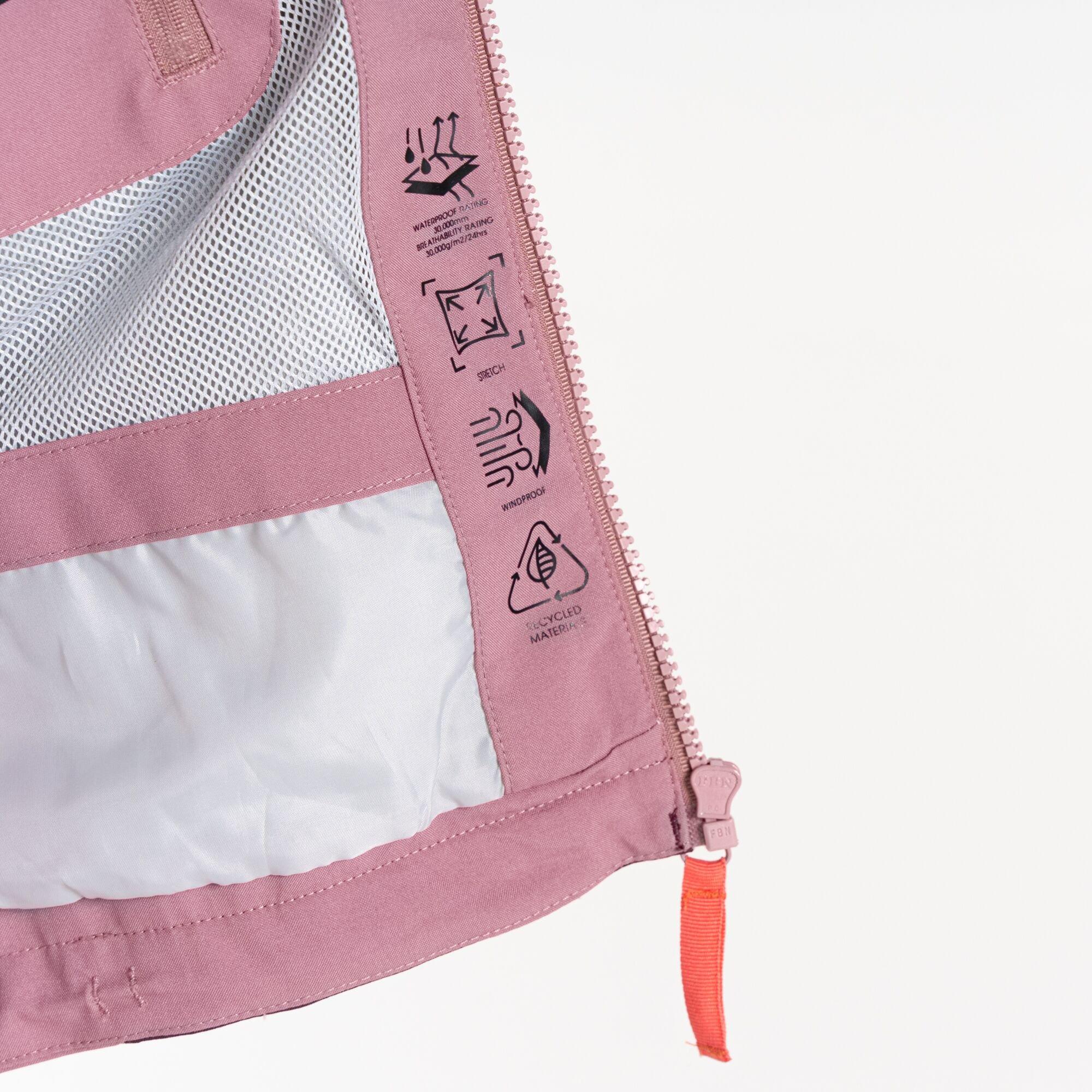 Deep Plum/Mauve - Dare 2b - Unisex Kids' Explore II Waterproof Jacket - 5