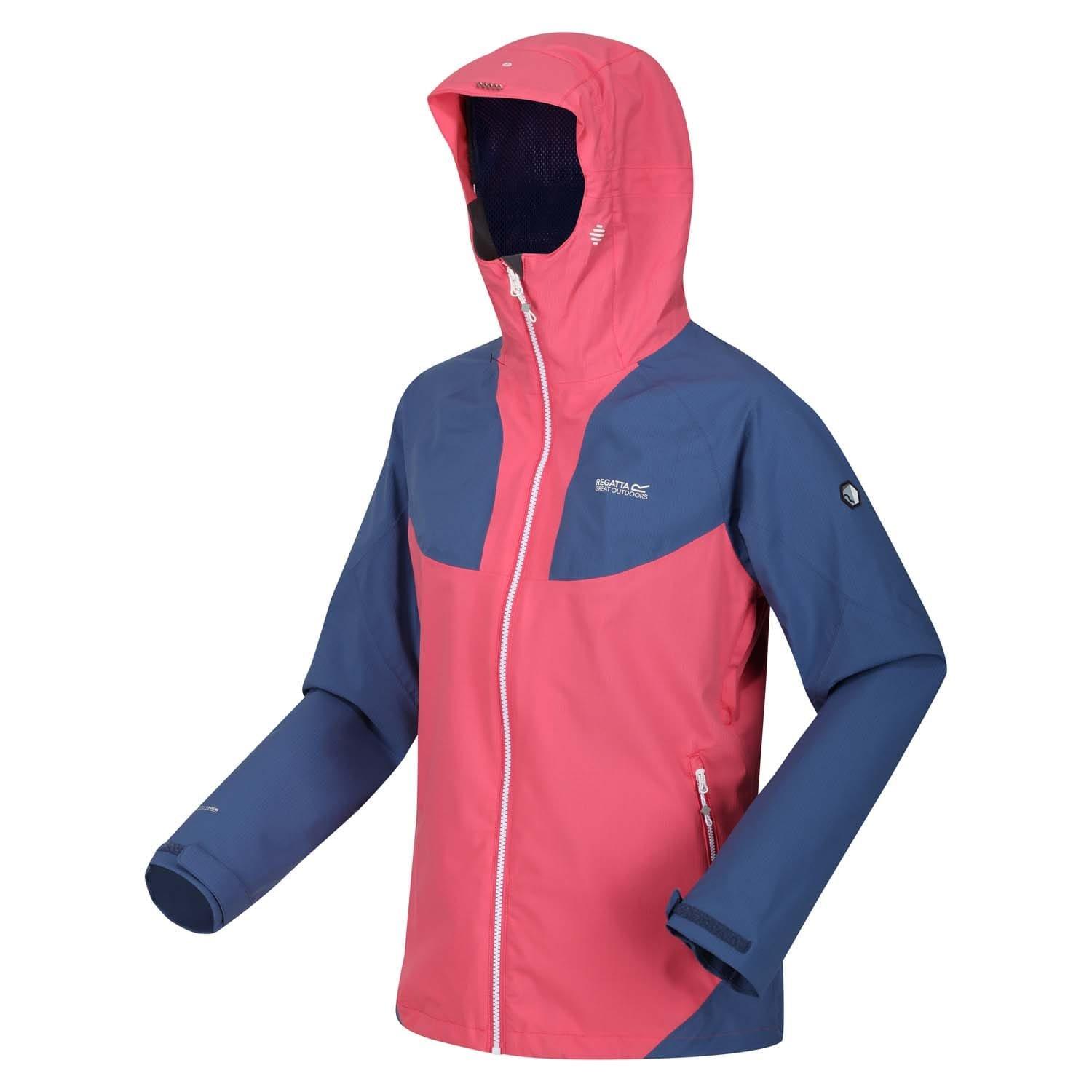Pink - Regatta - Raddick Lightweight Waterproof Jacket - 1