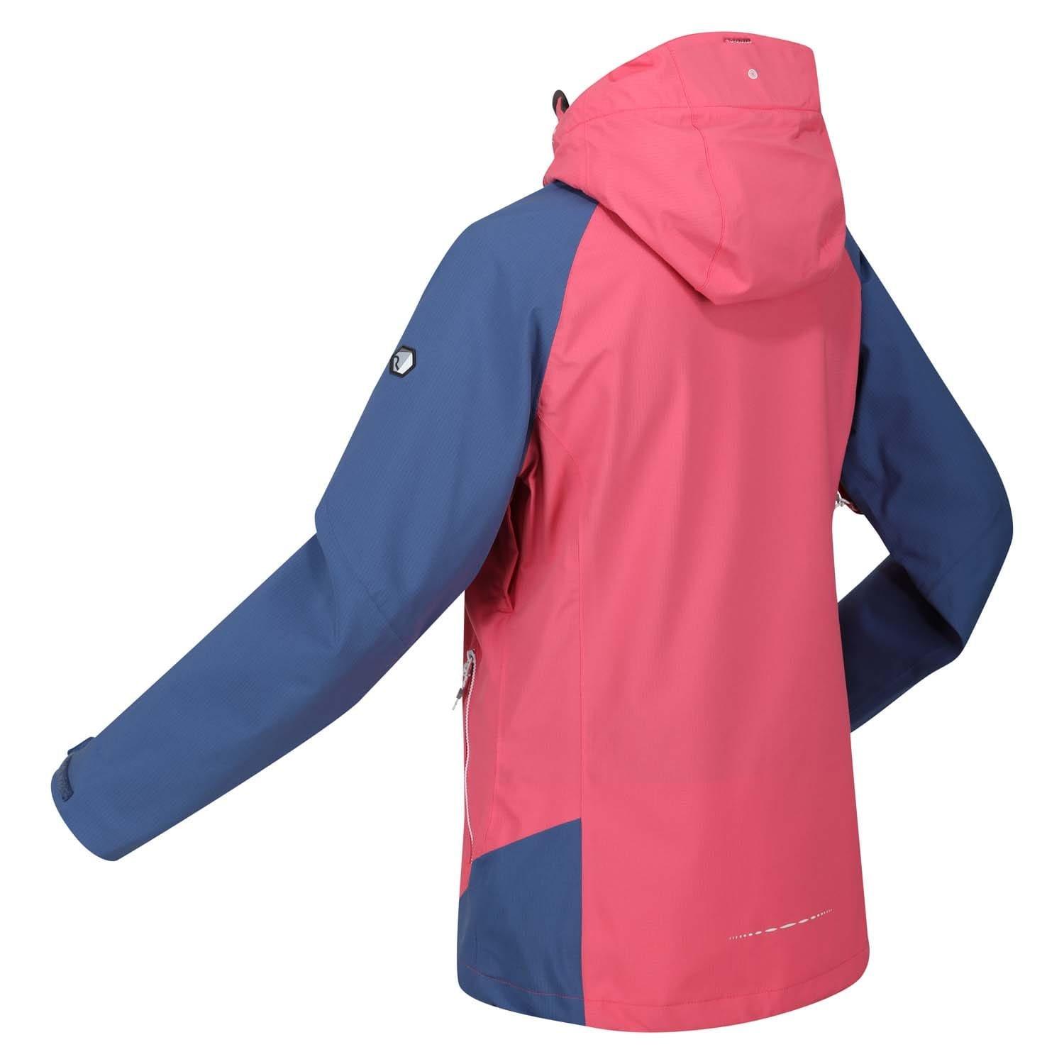 Pink - Regatta - Raddick Lightweight Waterproof Jacket - 2