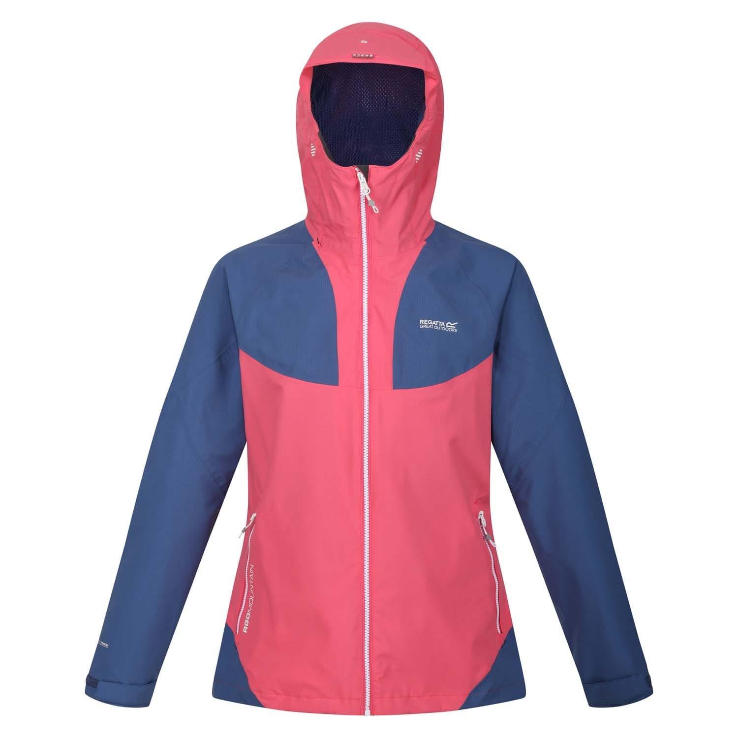 Pink - Regatta - Raddick Lightweight Waterproof Jacket - 3