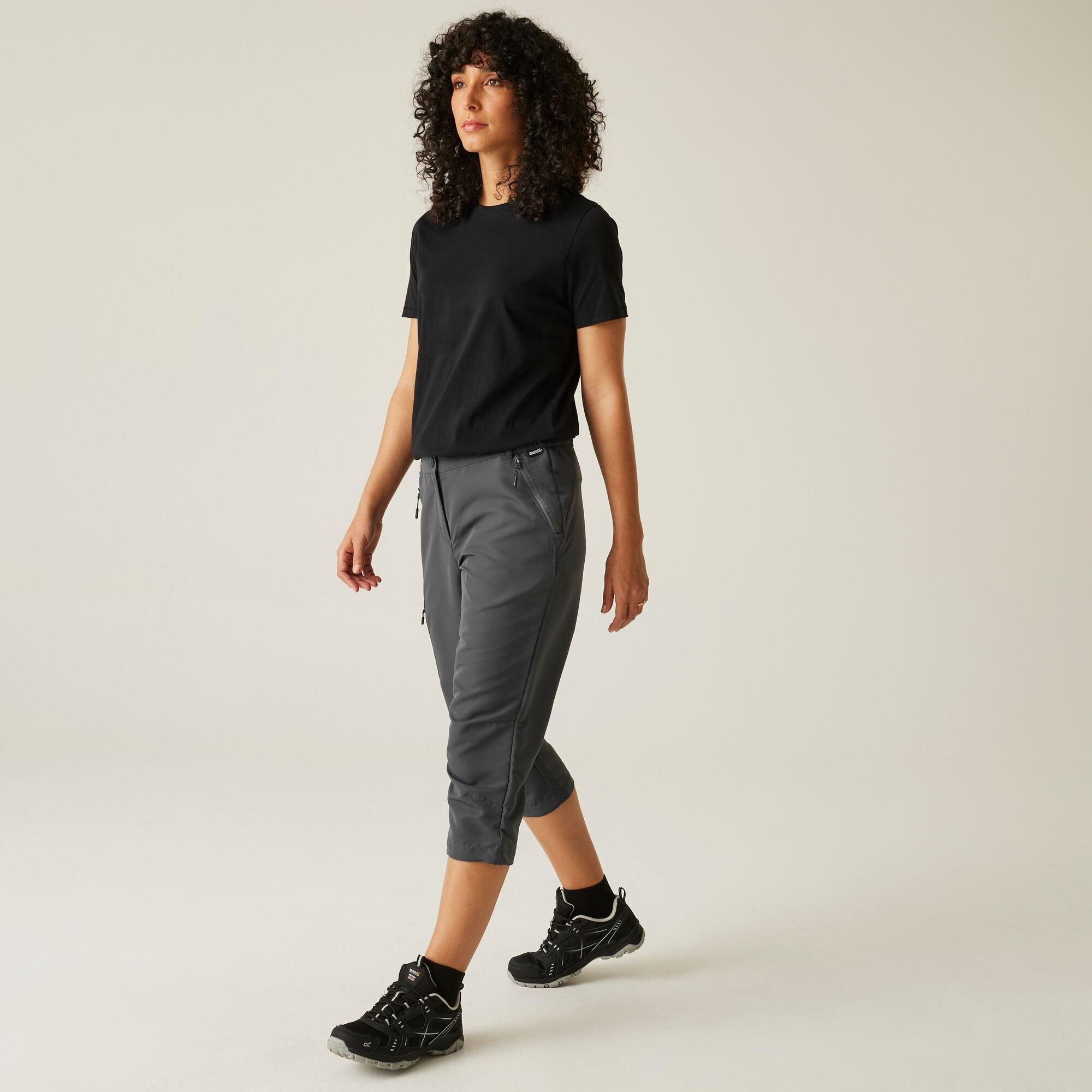 Seal Grey - Regatta - Women's Chaska Walking Shorts - 3