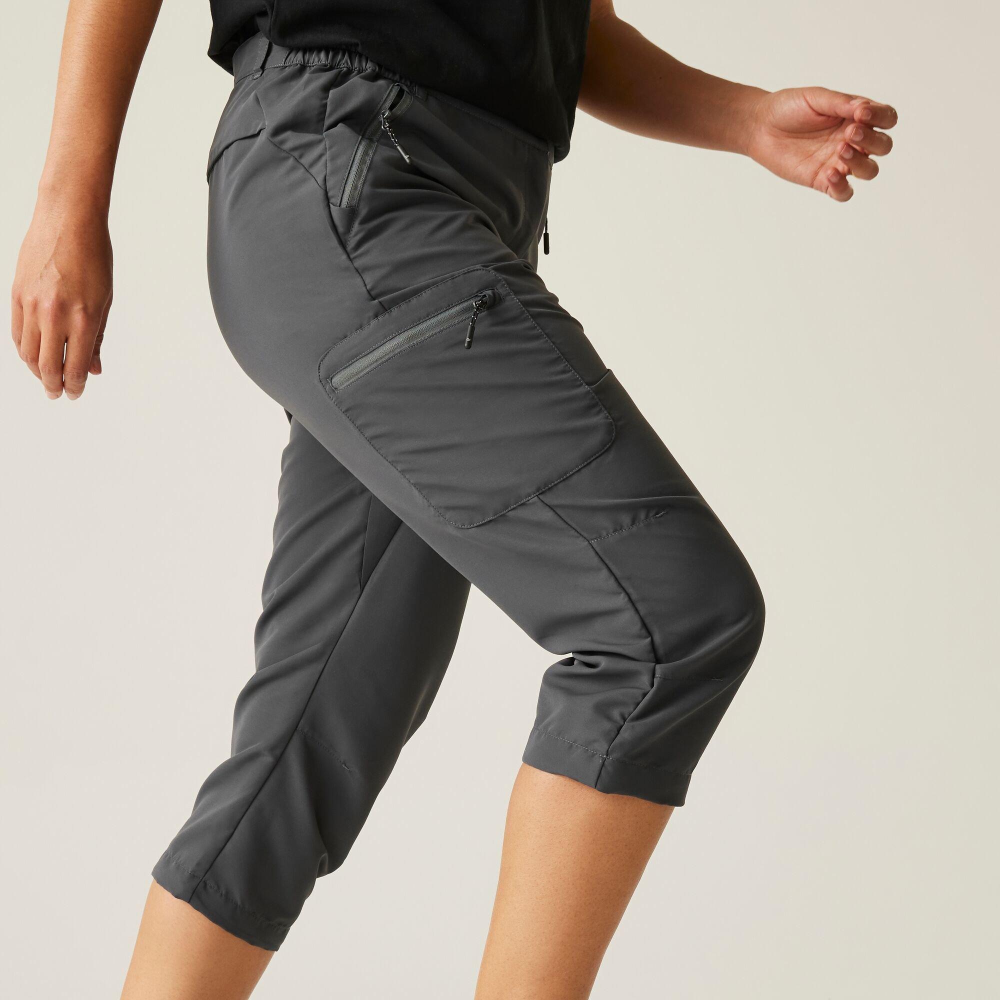 Seal Grey - Regatta - Women's Chaska Walking Shorts - 4