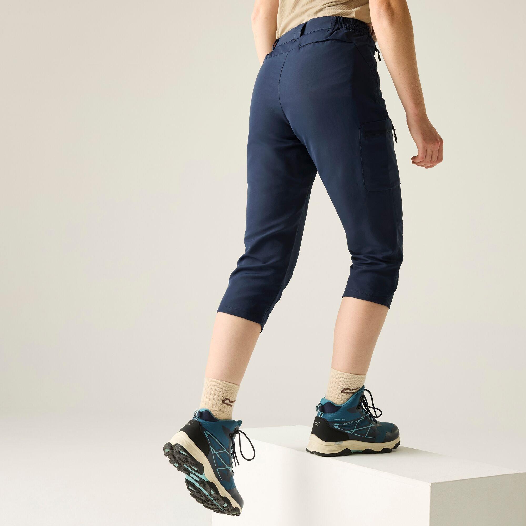 Navy - Regatta - Womens Chaska lII Water-Repllent Trousers - 2