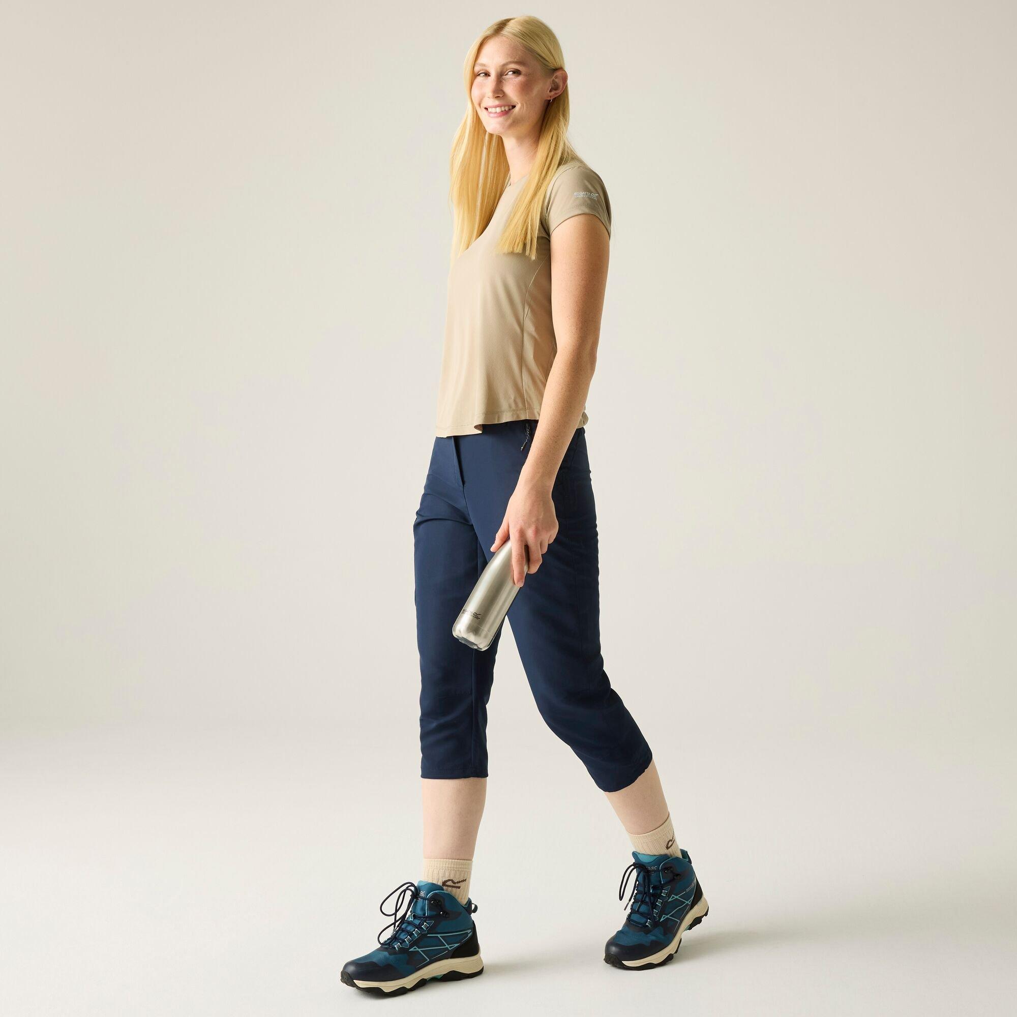 Navy - Regatta - Womens Chaska lII Water-Repllent Trousers - 3