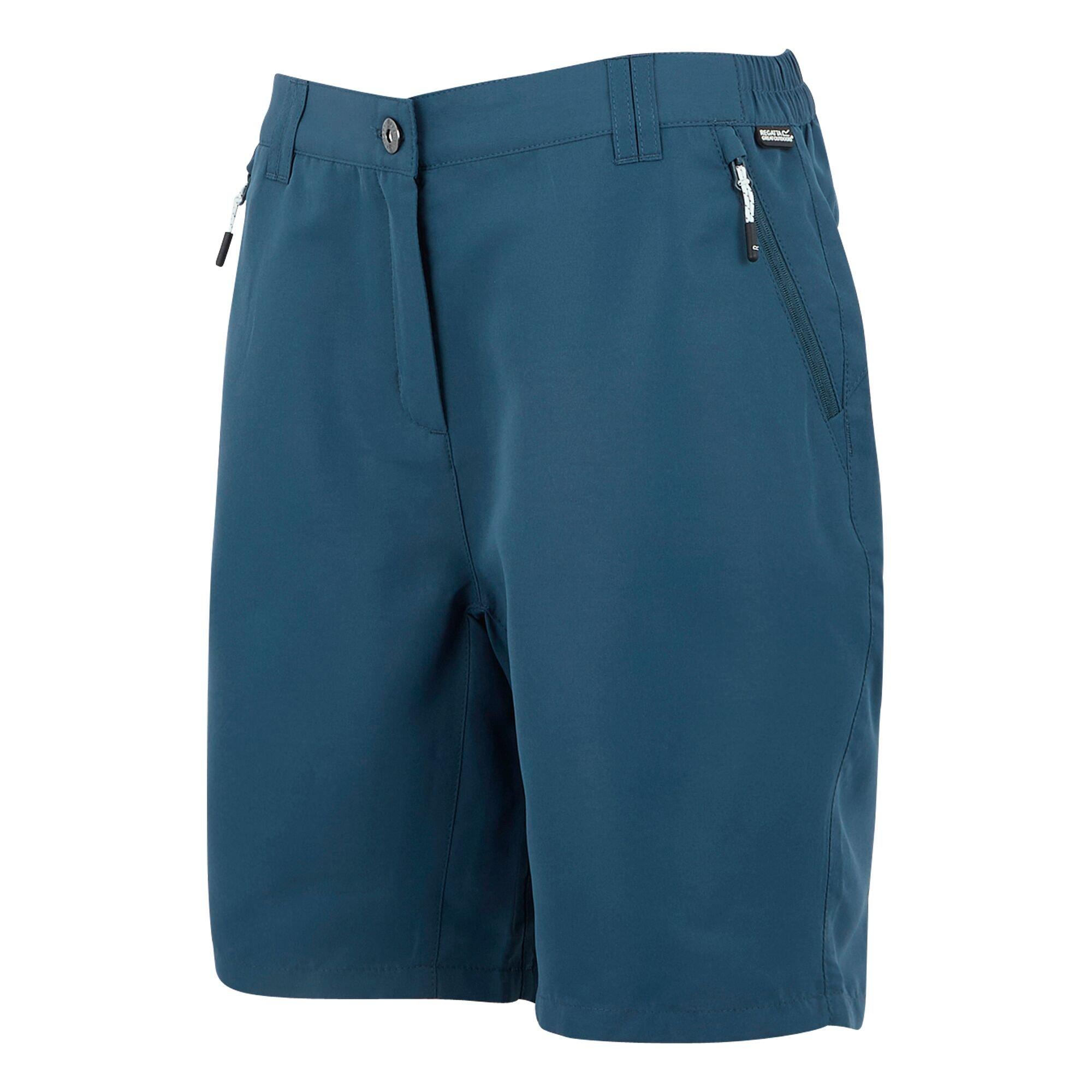 Dark Denim - Regatta - Women's Chaska III Walking Shorts - 7