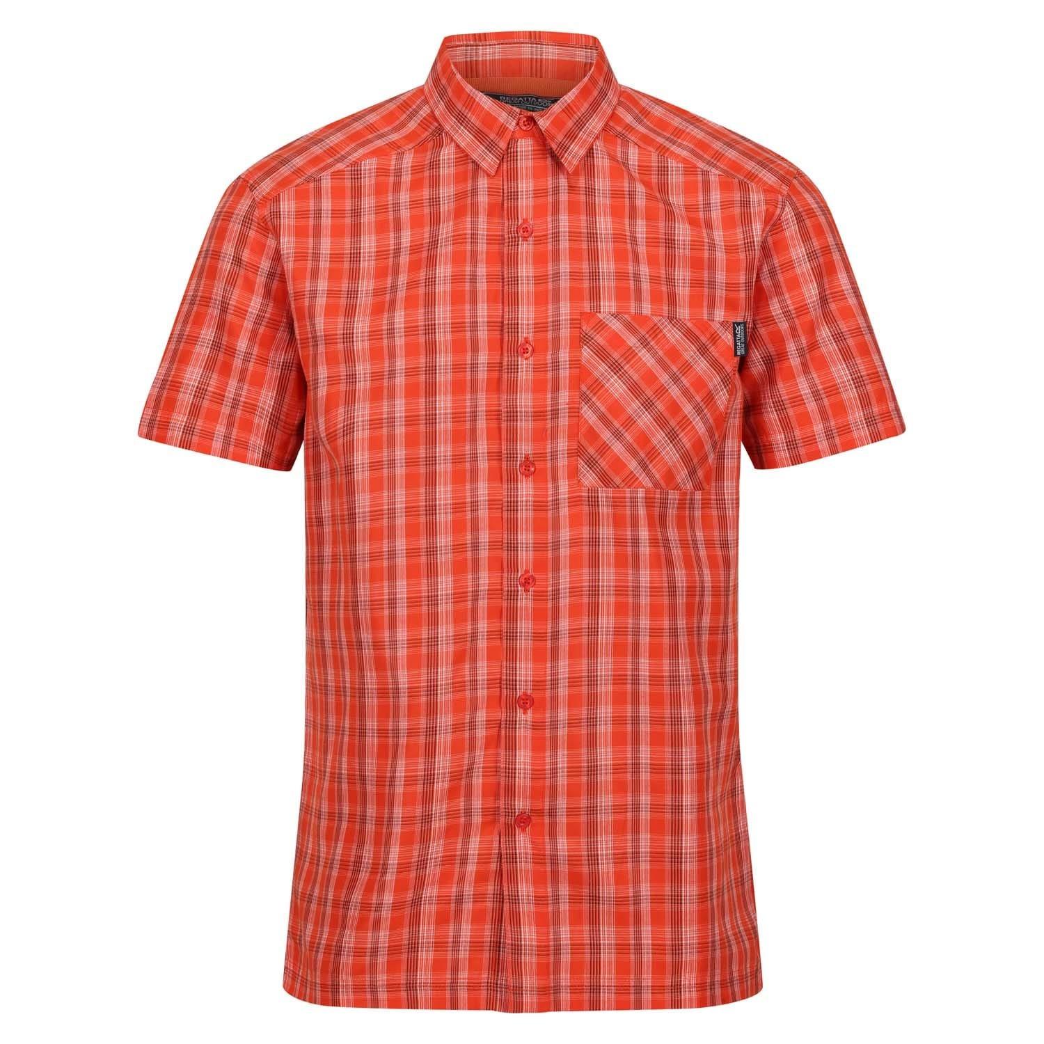 Orange - Regatta - Kalambo VII Short Sleeve Shirt - 3