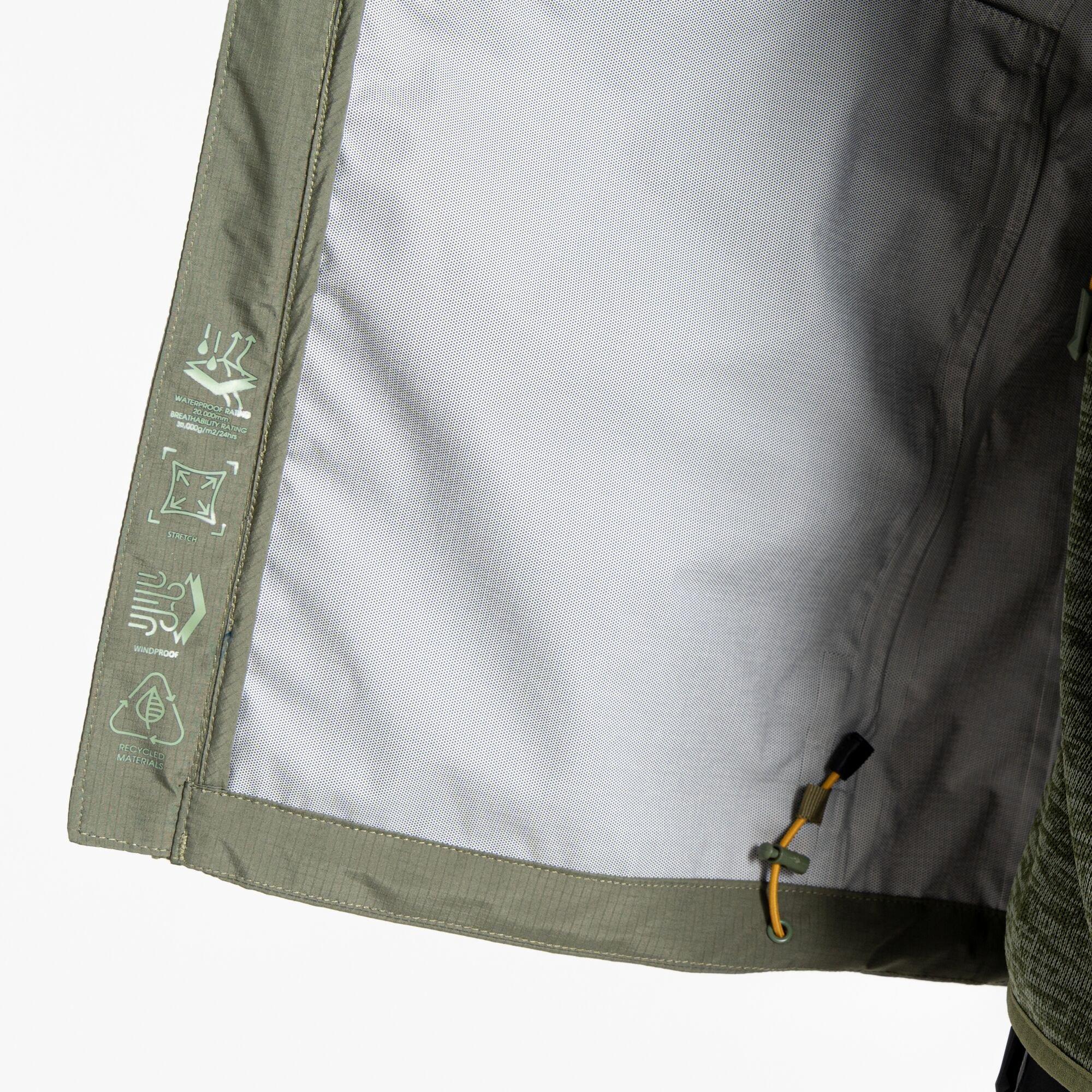 Olivine Green - Dare 2b - Men's Torrek Breathe Out Waterproof Windproof Breathable Packable Jacket - 2