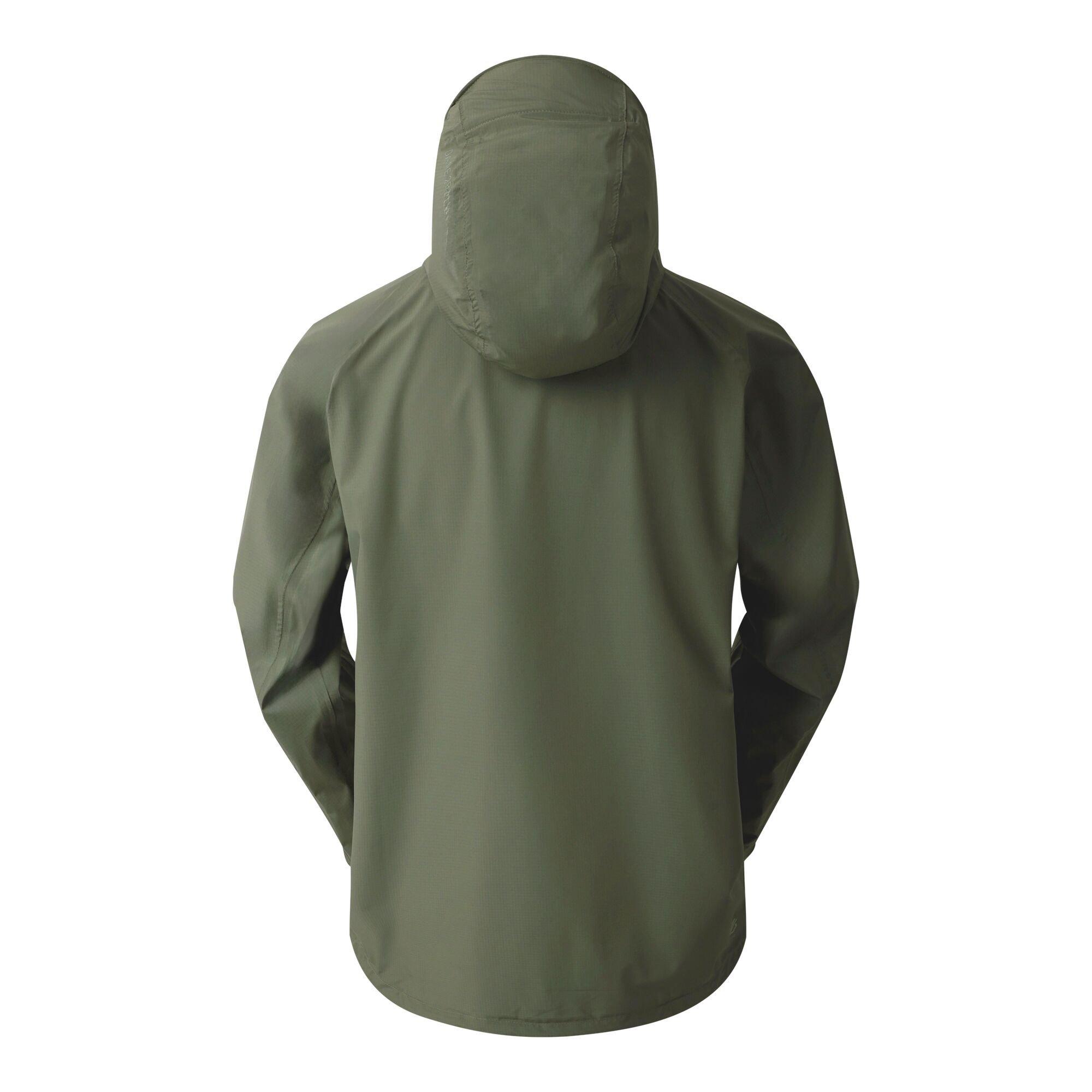 Olivine Green - Dare 2b - Men's Torrek Breathe Out Waterproof Windproof Breathable Packable Jacket - 13