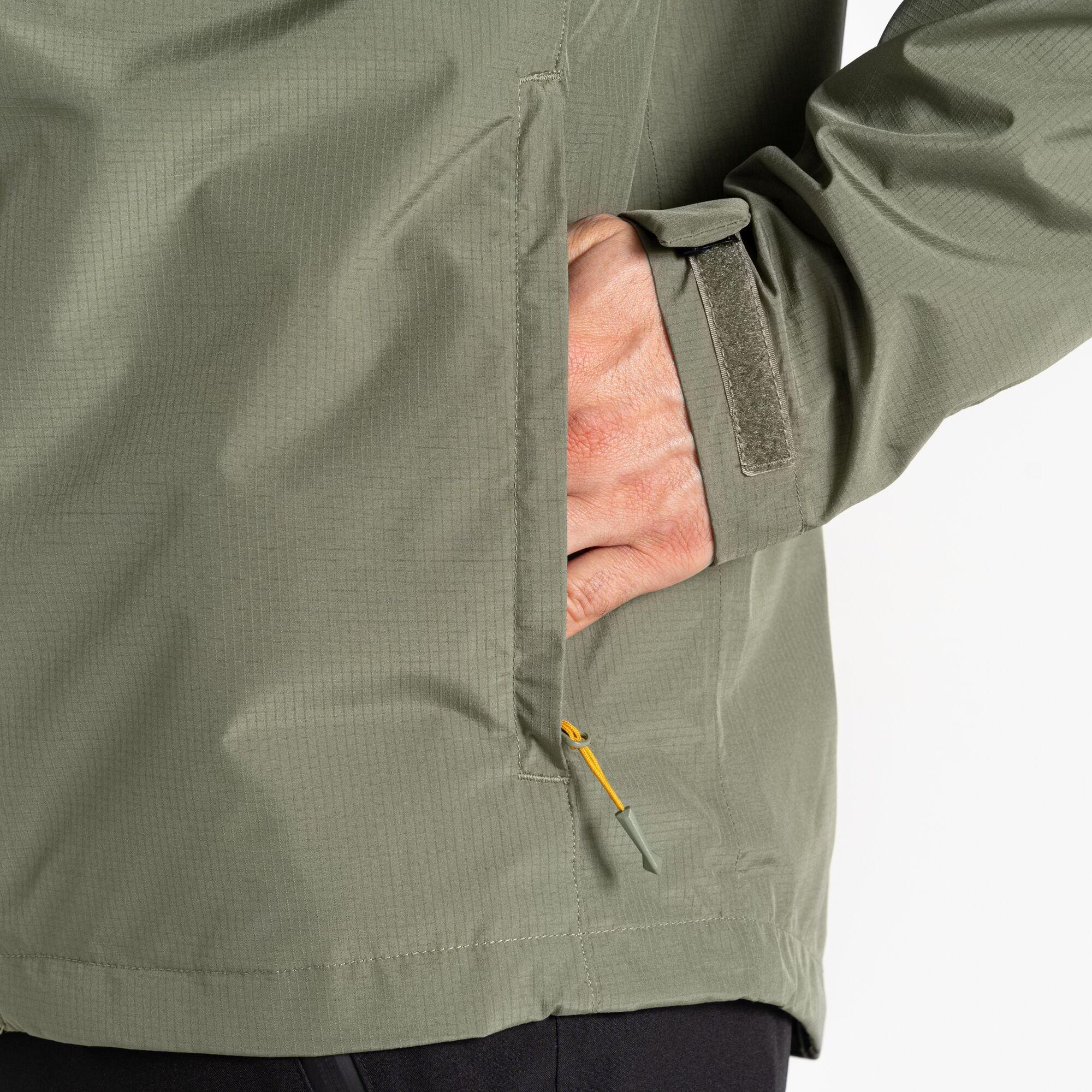 Olivine Green - Dare 2b - Men's Torrek Breathe Out Waterproof Windproof Breathable Packable Jacket - 6