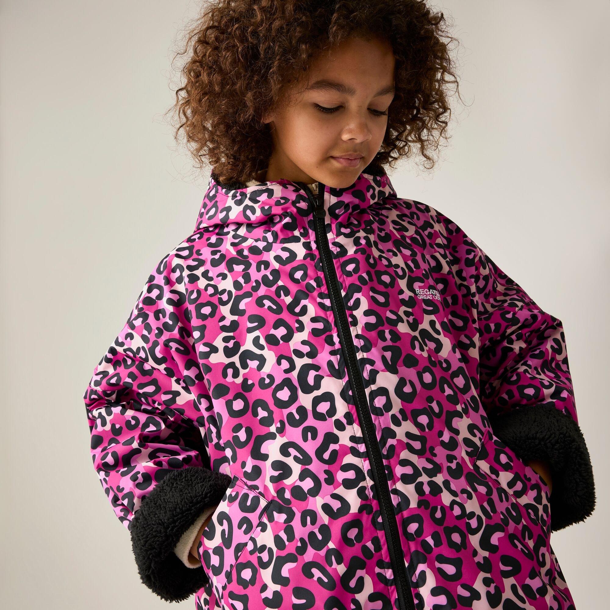 Extreme Pink Mu - Regatta - Kids Waterproof Changing Robe - 3