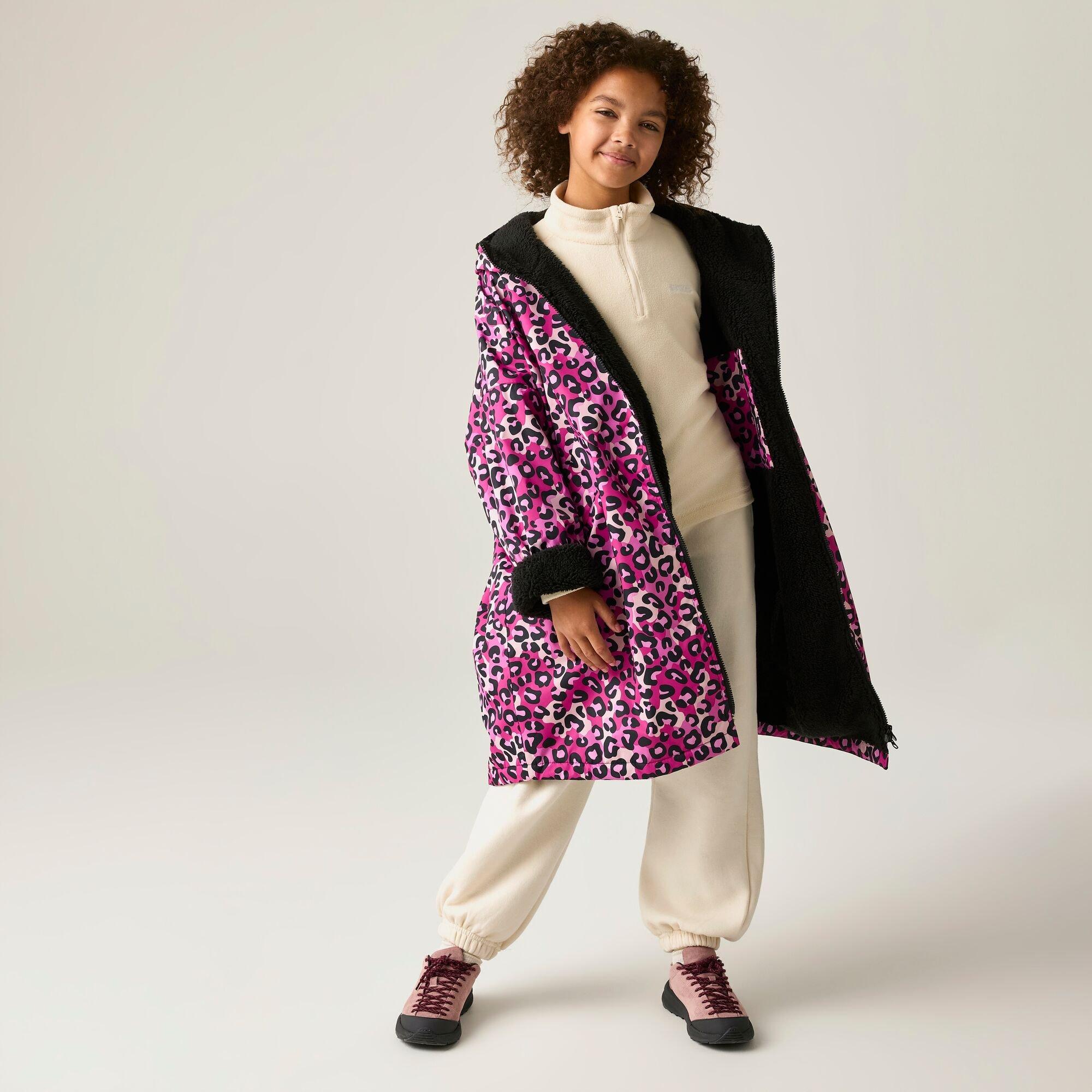 Extreme Pink Mu - Regatta - Kids Waterproof Changing Robe - 6