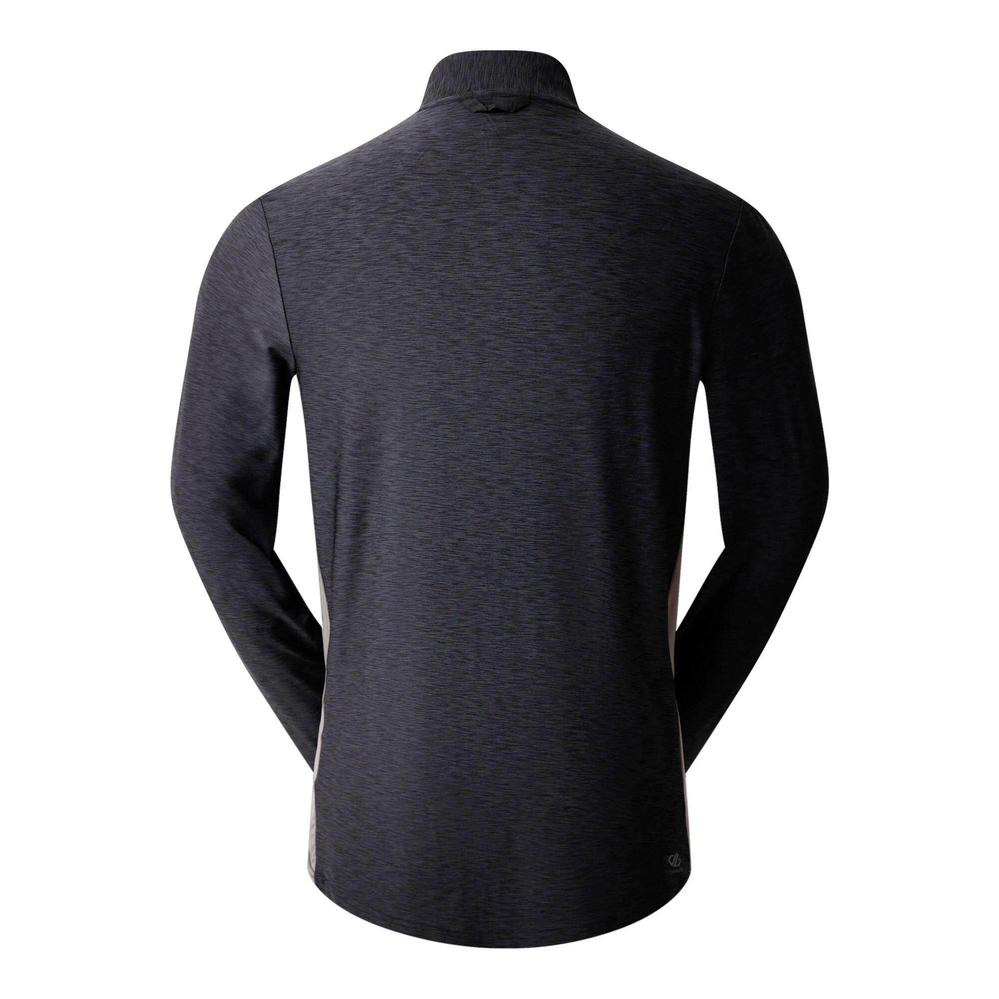 Black Marl - Dare 2b - Men's Power Up III Long-Sleeve Cycling Jersey - 10