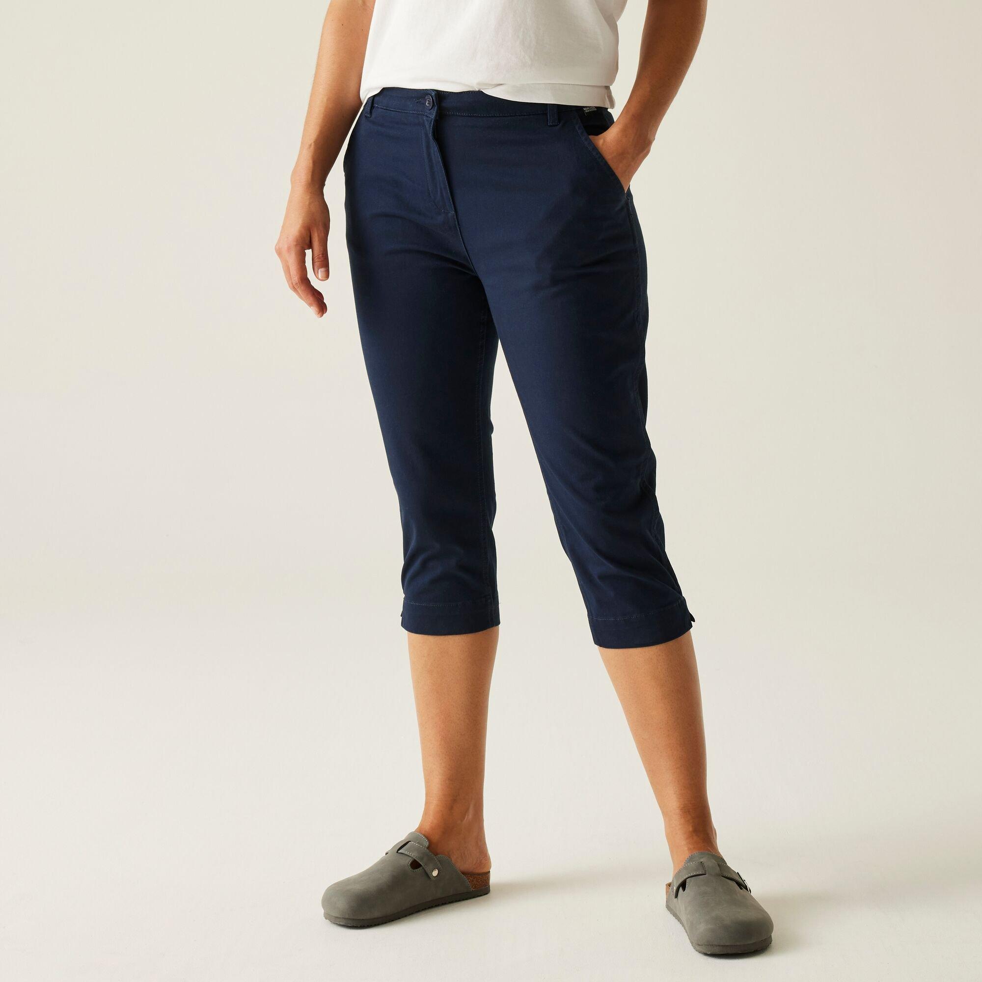 Regatta Women's Bayletta Capri Trousers - Navy - 18