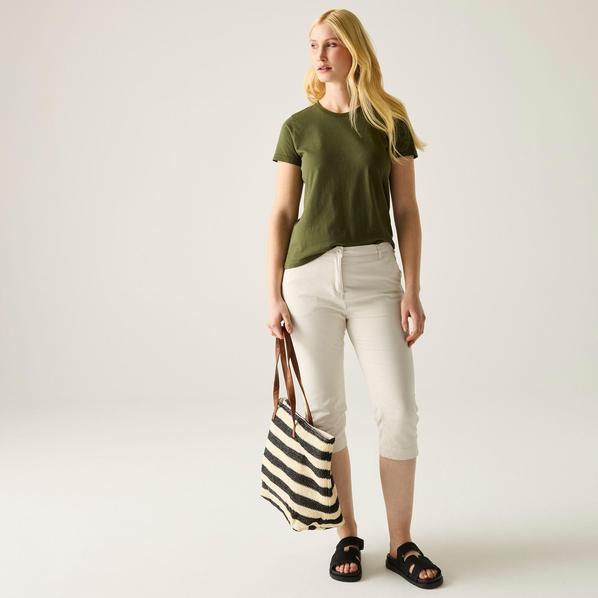 Lightvanilla - Regatta - Womens Bayletta Capri Trousers - 4
