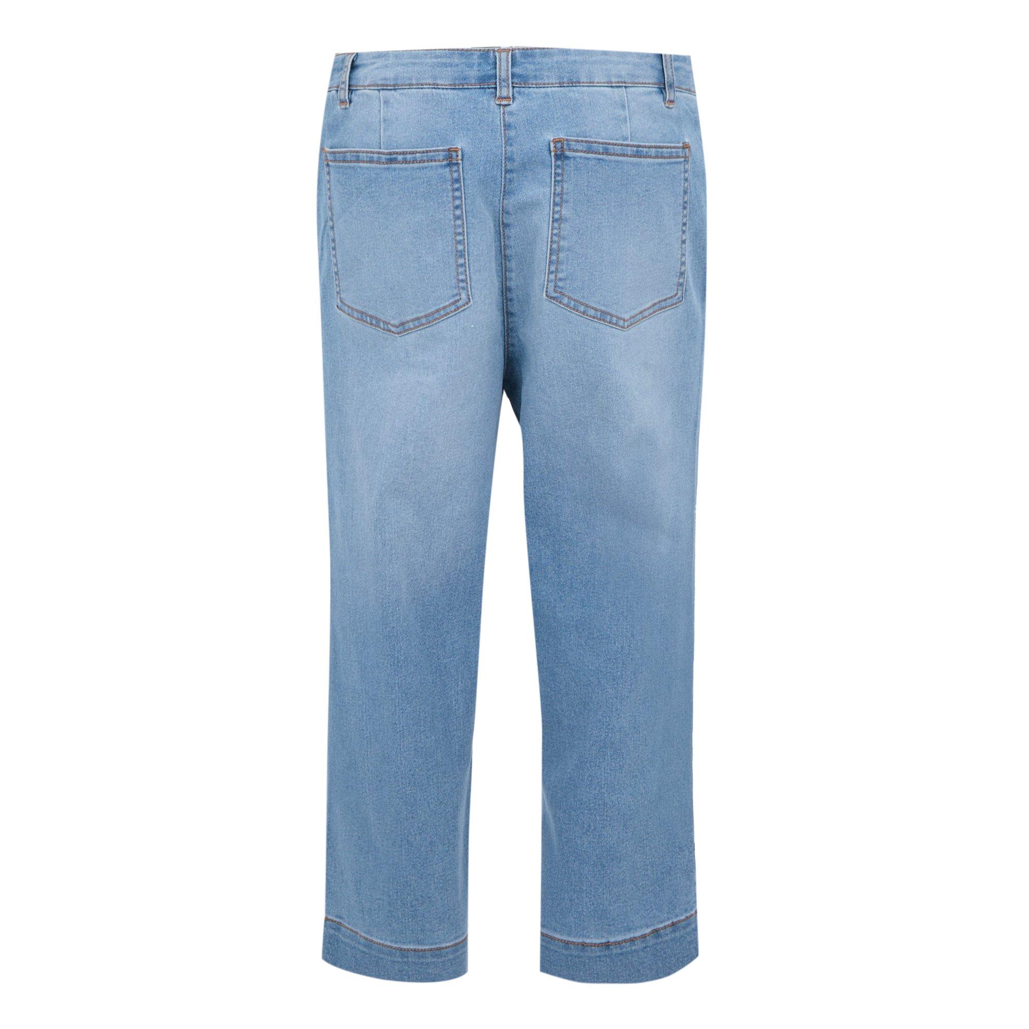 True Denim Ligh - Regatta - Womens Bayletta Capri Trousers - 7