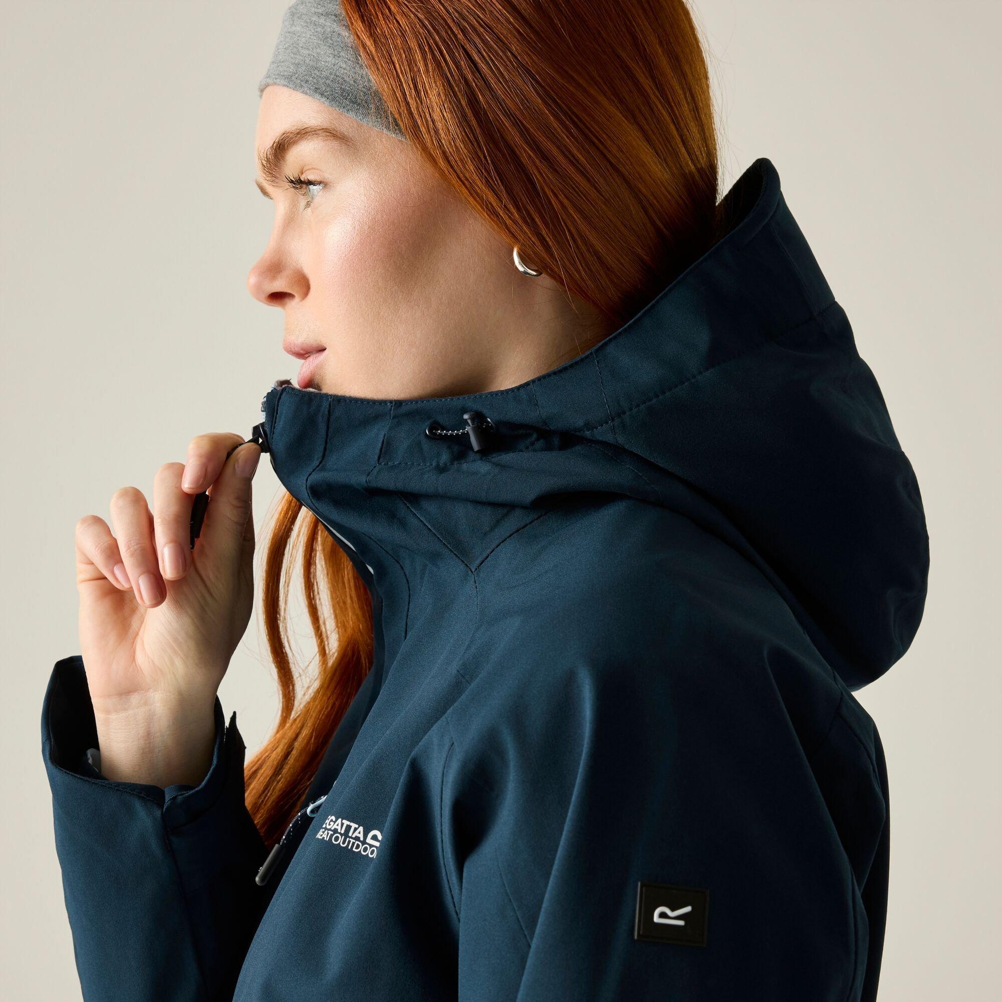 Navy (Skyway) - Regatta - Womens Birchdale II Waterproof Jacket - 6