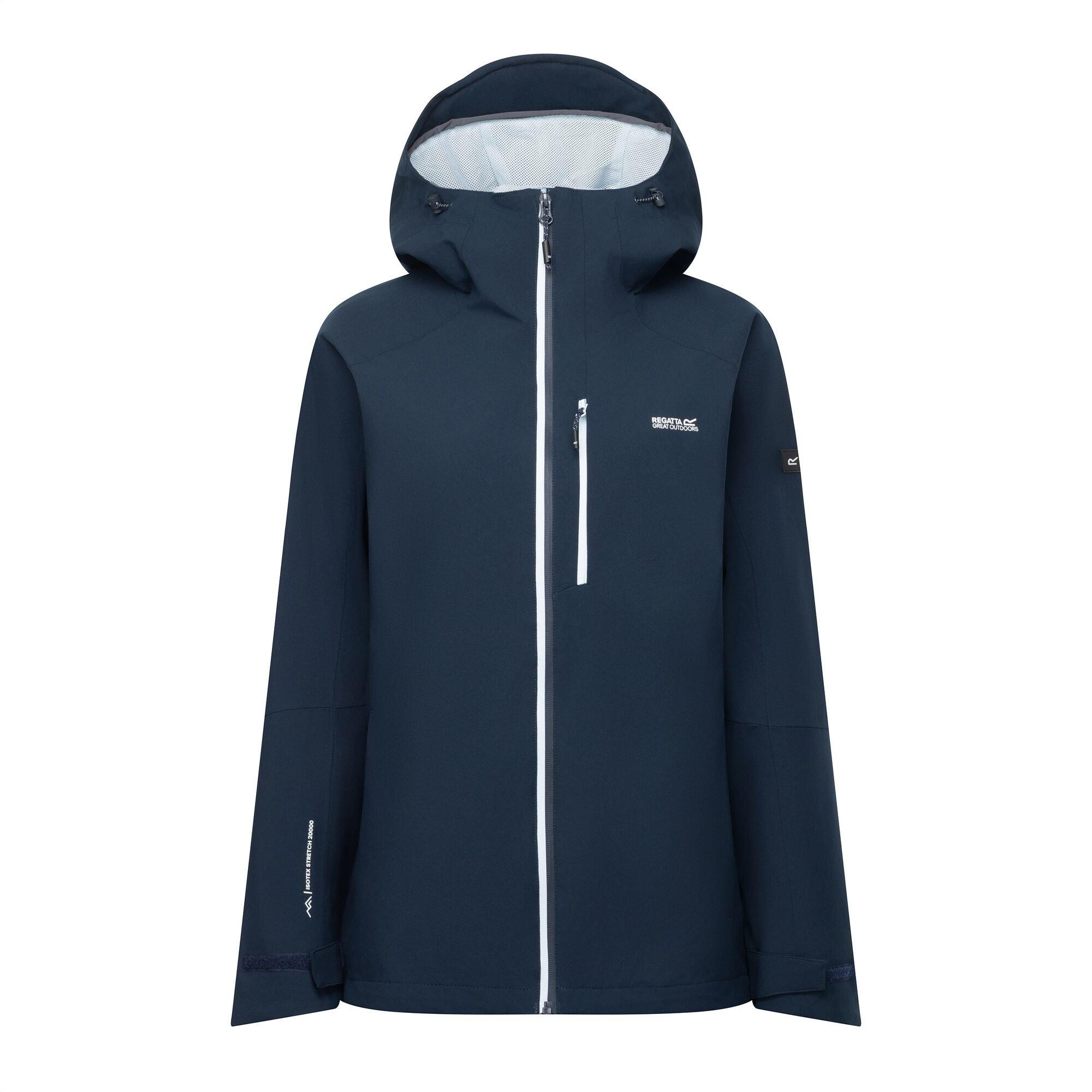 Navy (Skyway) - Regatta - Womens Birchdale II Waterproof Jacket - 10