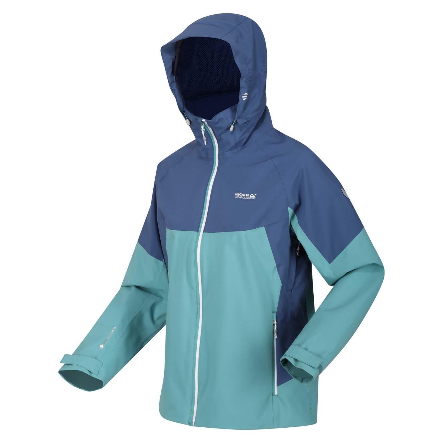 Blue - Regatta - Bosfield Lightweight Waterproof Jacket - 1