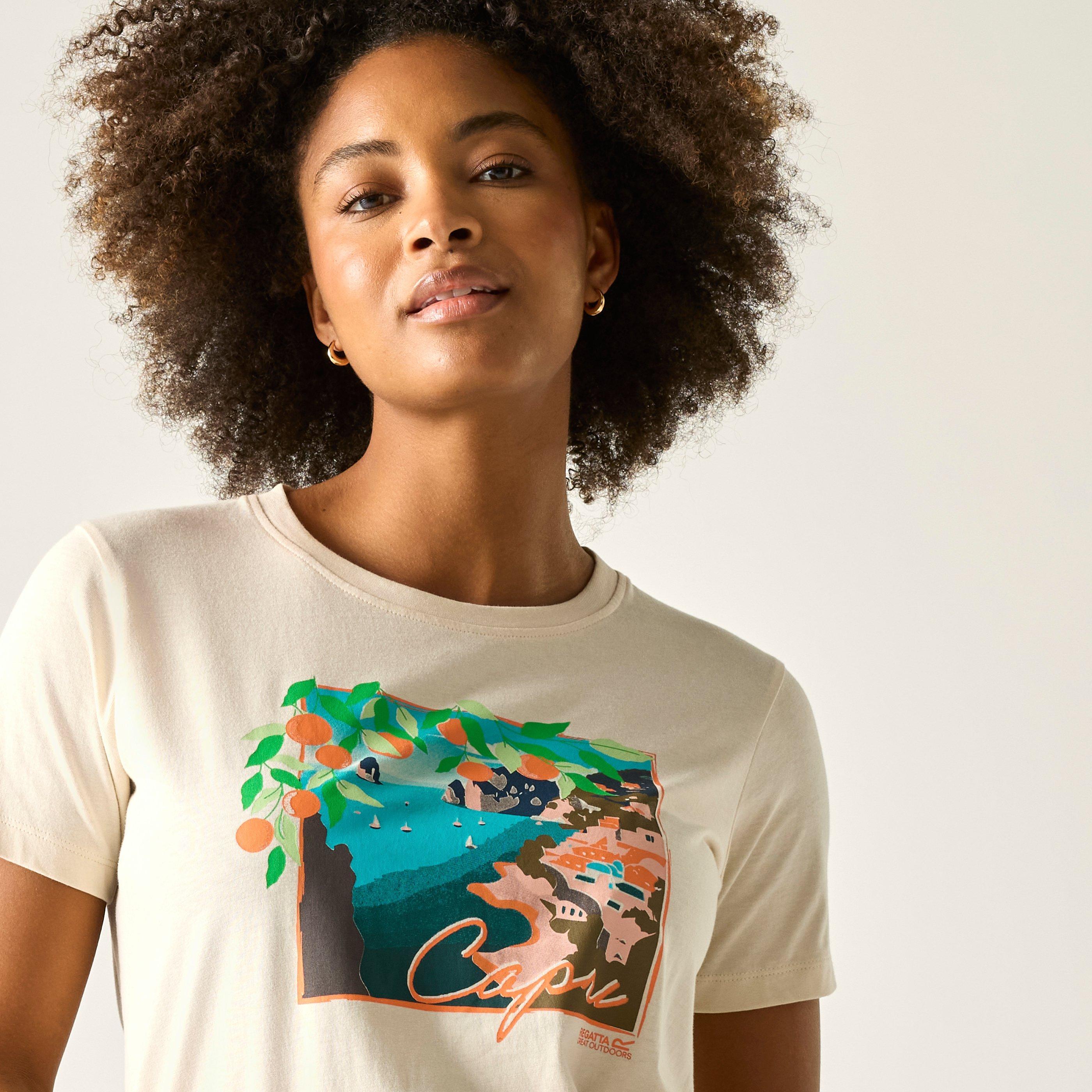 Regatta Women's Filandra Ix Breathable T-Shirt - Lghtvnlacapr - 10