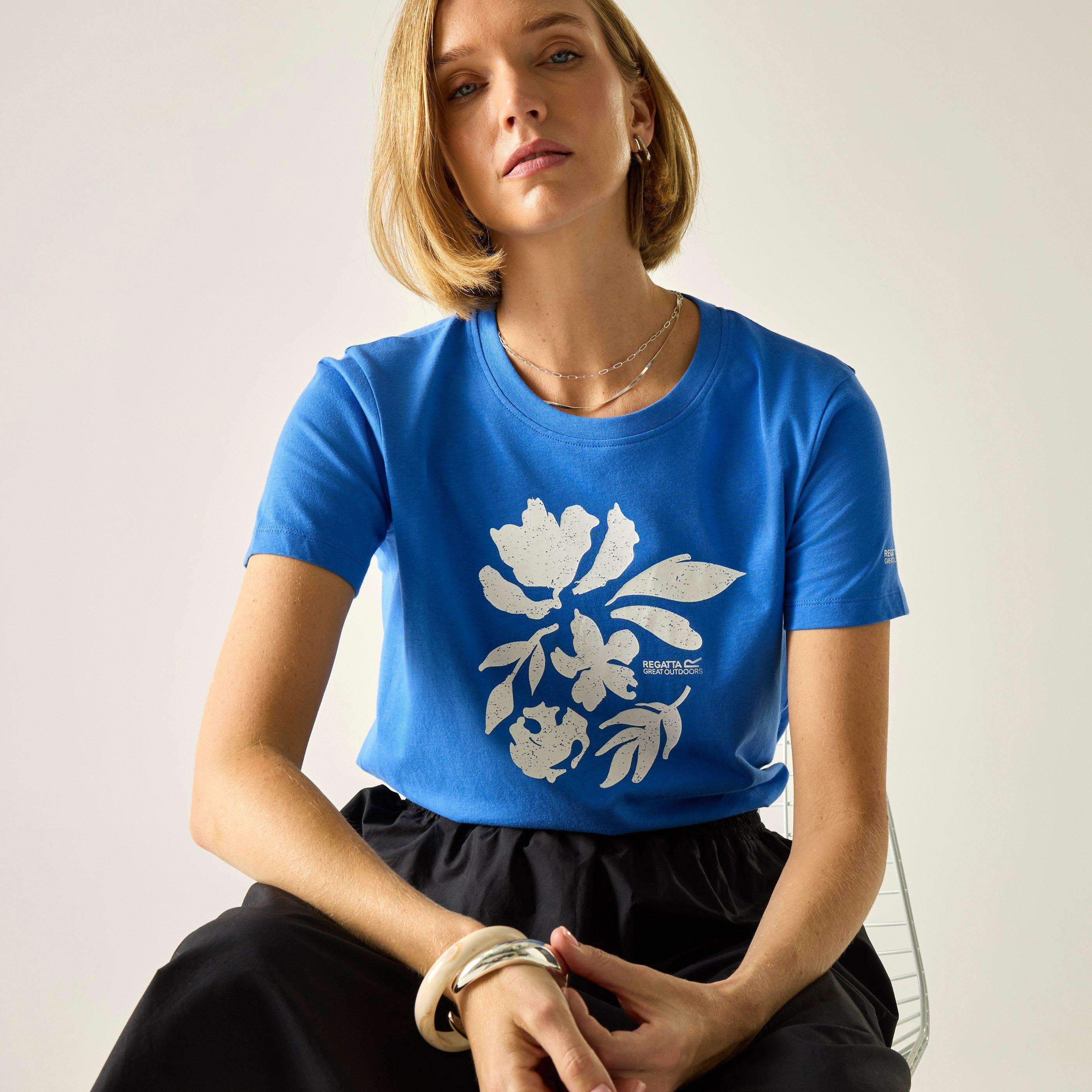 Regatta Women's Filandra Ix Breathable T-Shirt - Sonblflrlblm - 16