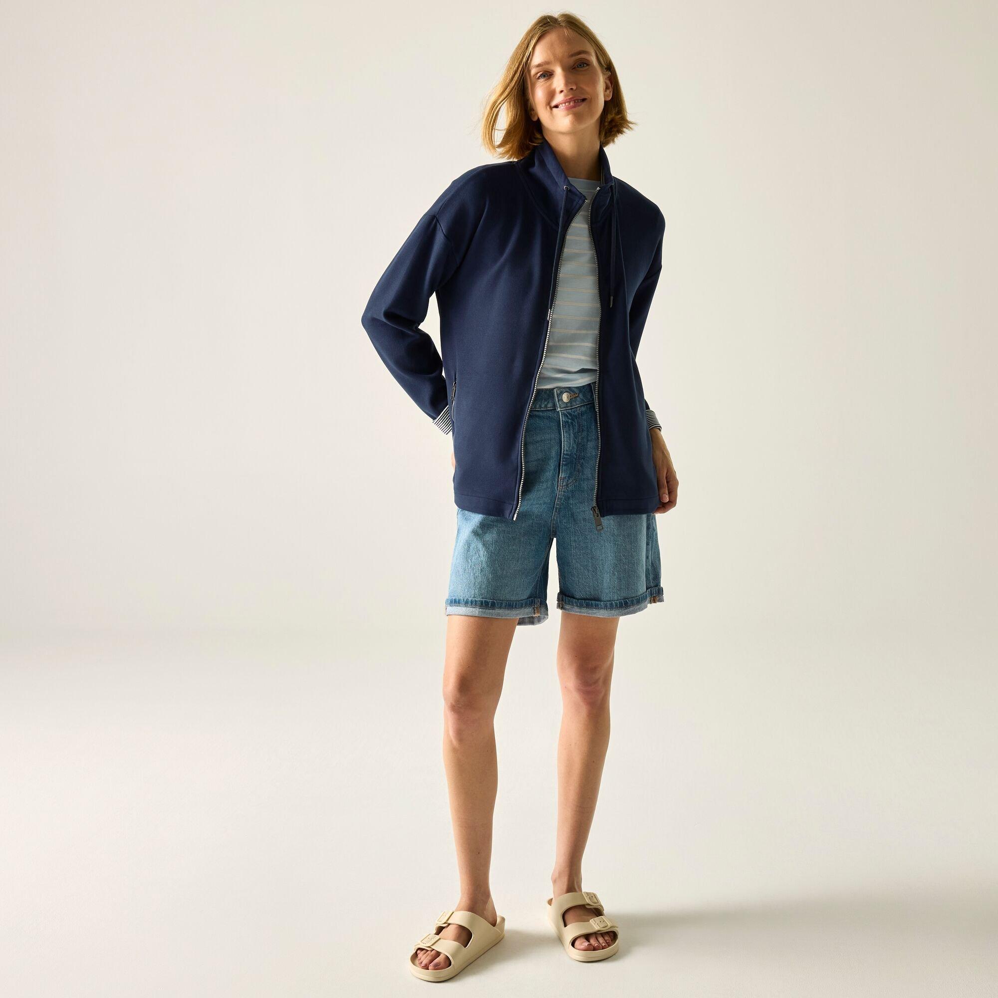Navy - Regatta - Ashlynn  Fleece - 3