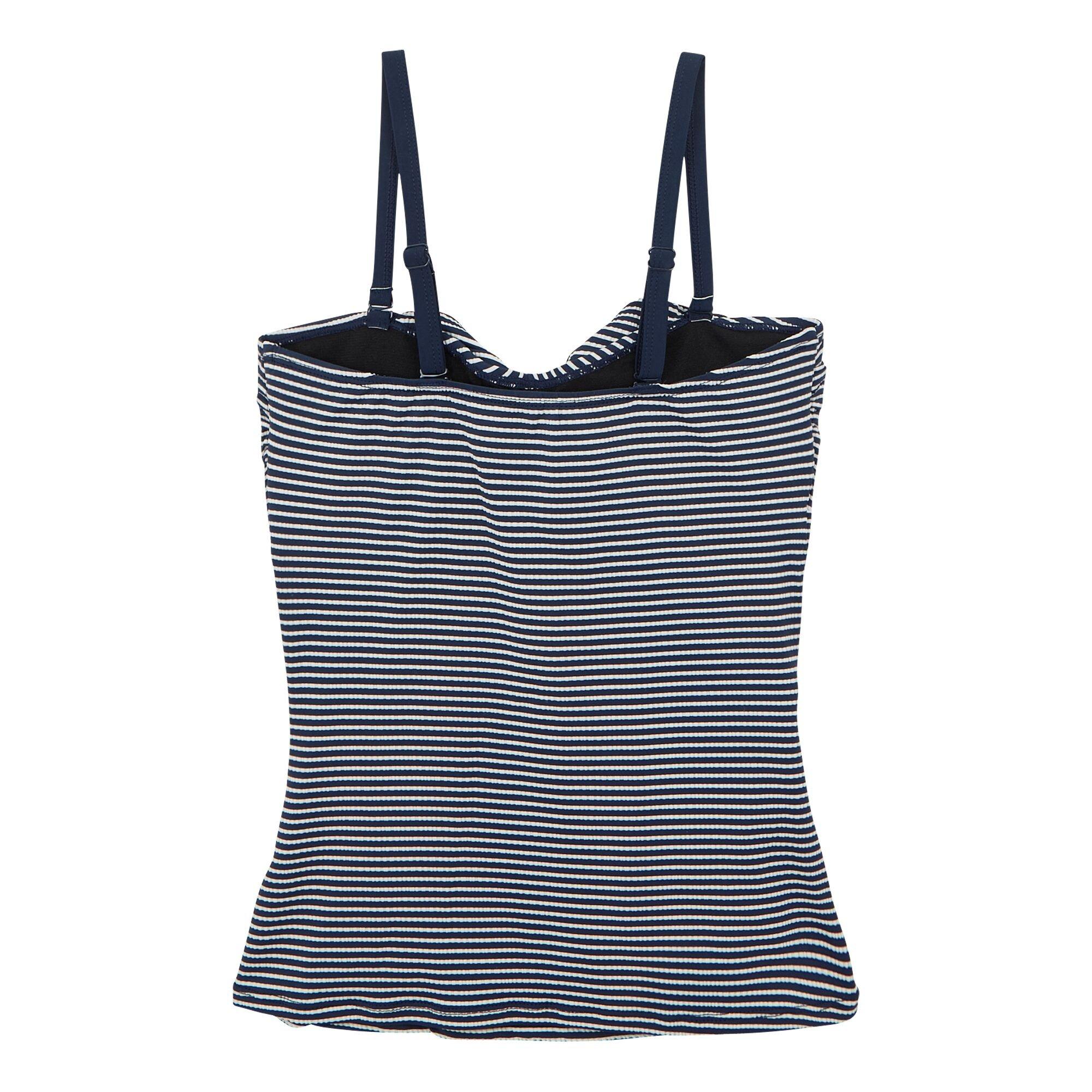Navy/White Seer - Regatta - Aceana III Tummy Controlled UV50+ Tankini Top - 6