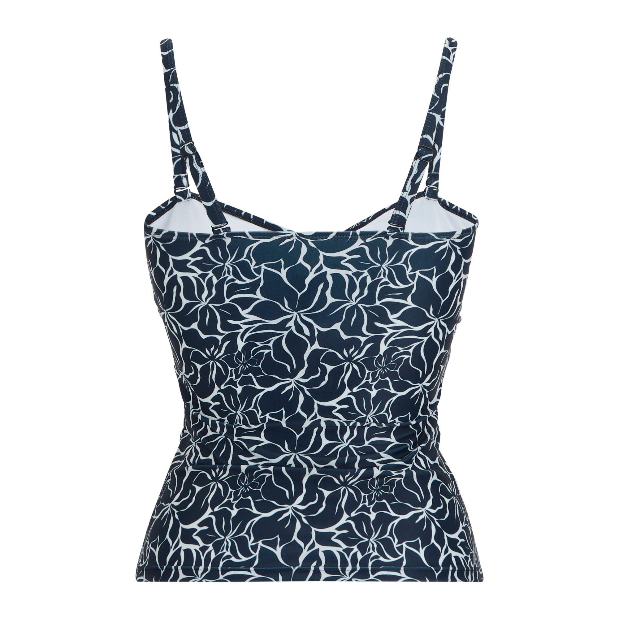 Nvyflrparads - Regatta - Women's Aceana III Striped Tankini Top - 8