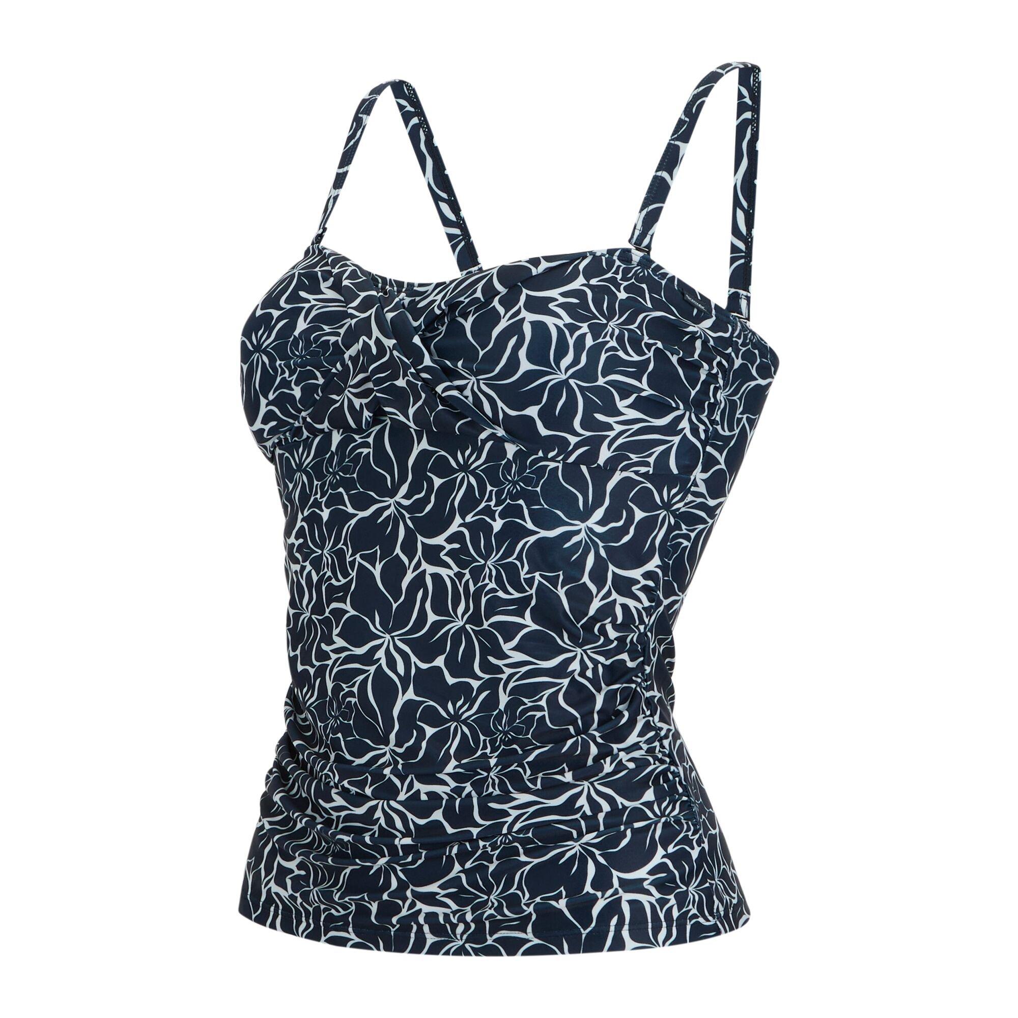 Nvyflrparads - Regatta - Women's Aceana III Striped Tankini Top - 9