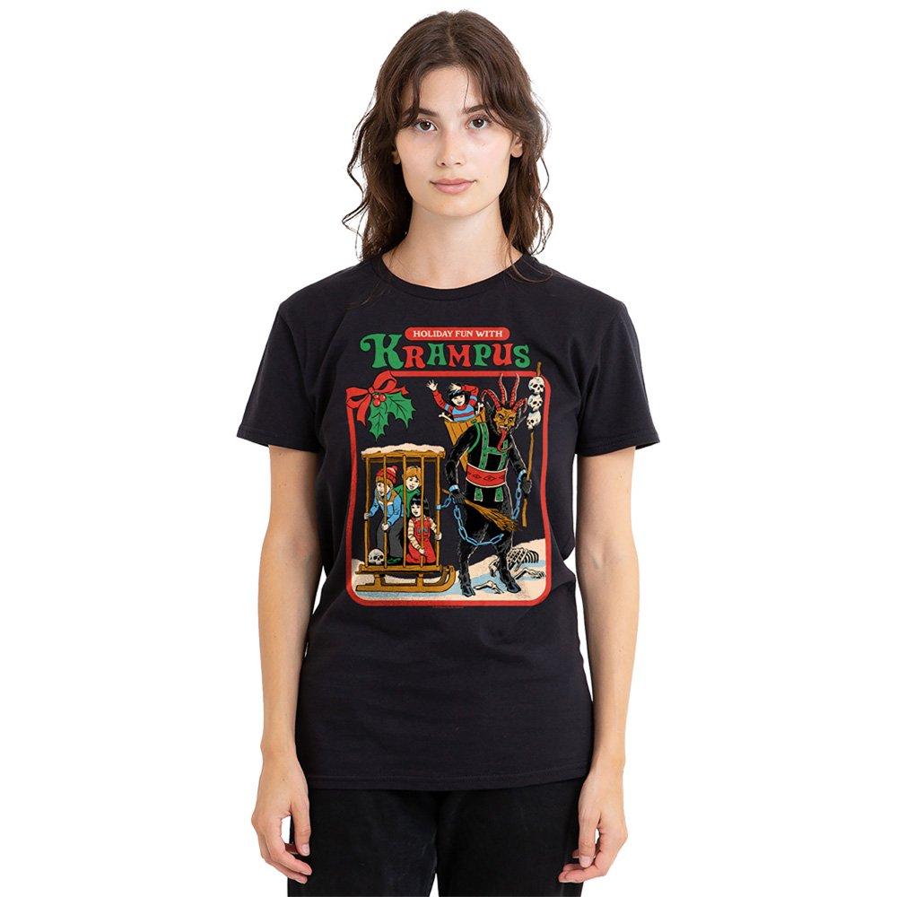 Black - Steven Rhodes - Steven Rhodes Fun With Krampus T Shirt Black - 1