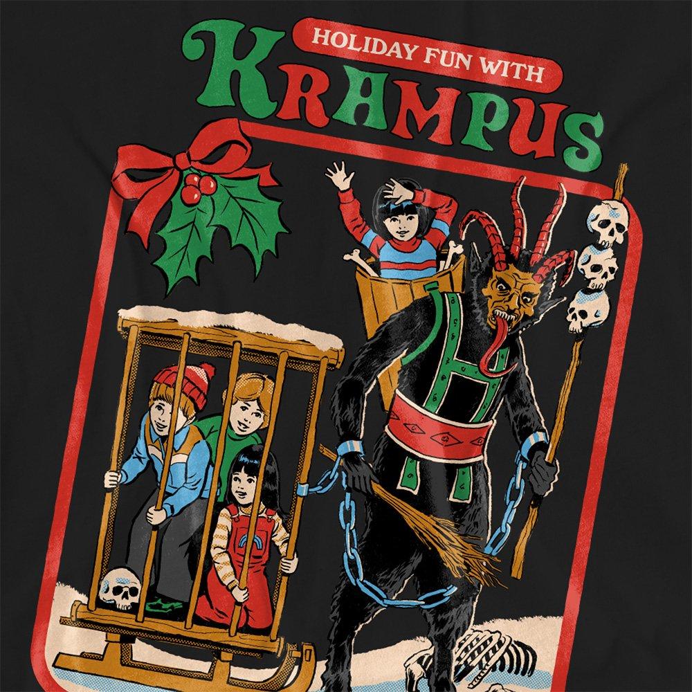 Black - Steven Rhodes - Steven Rhodes Fun With Krampus T Shirt Black - 2