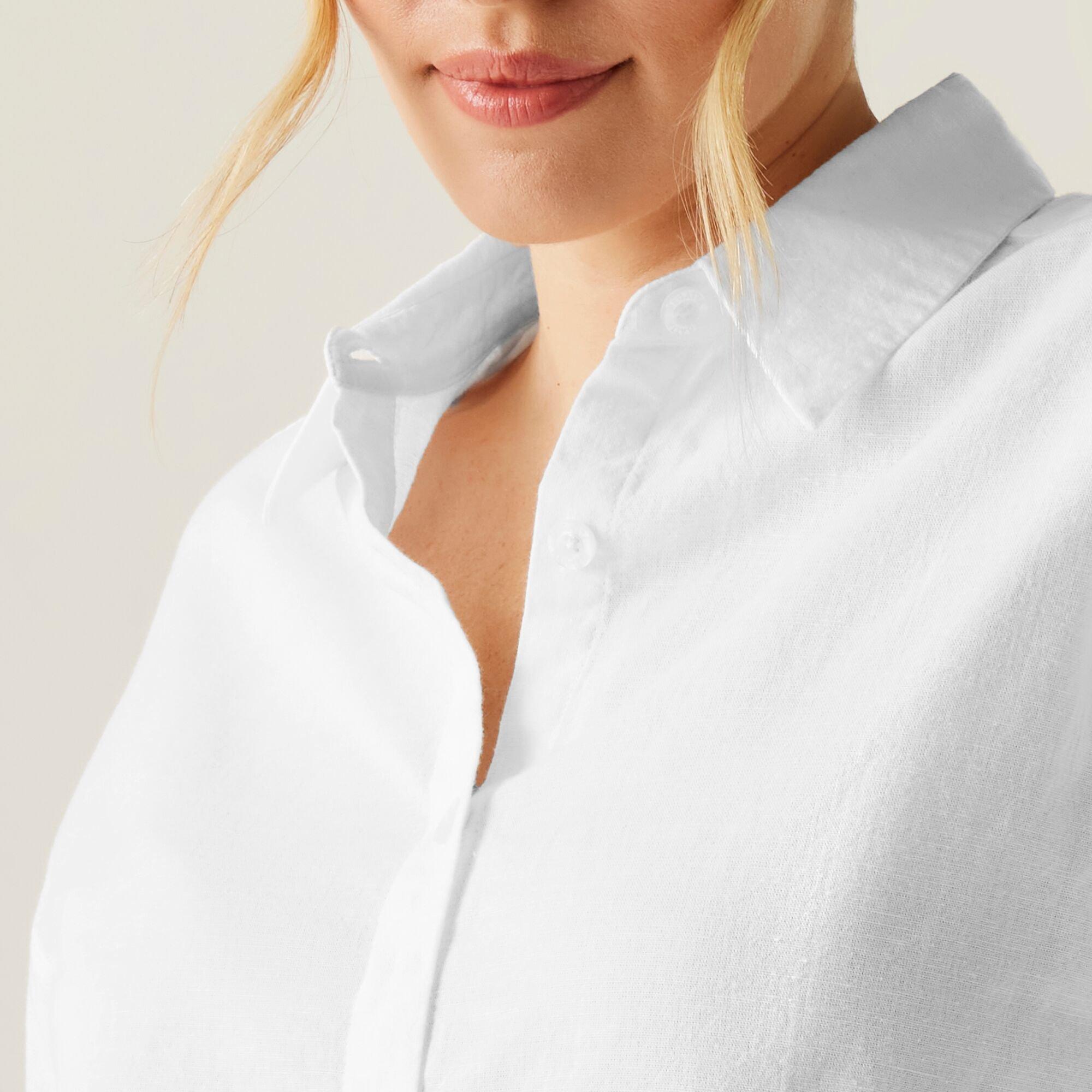 White - Regatta - Women's Primevere II Long-Sleeve Plain Shirt - 4