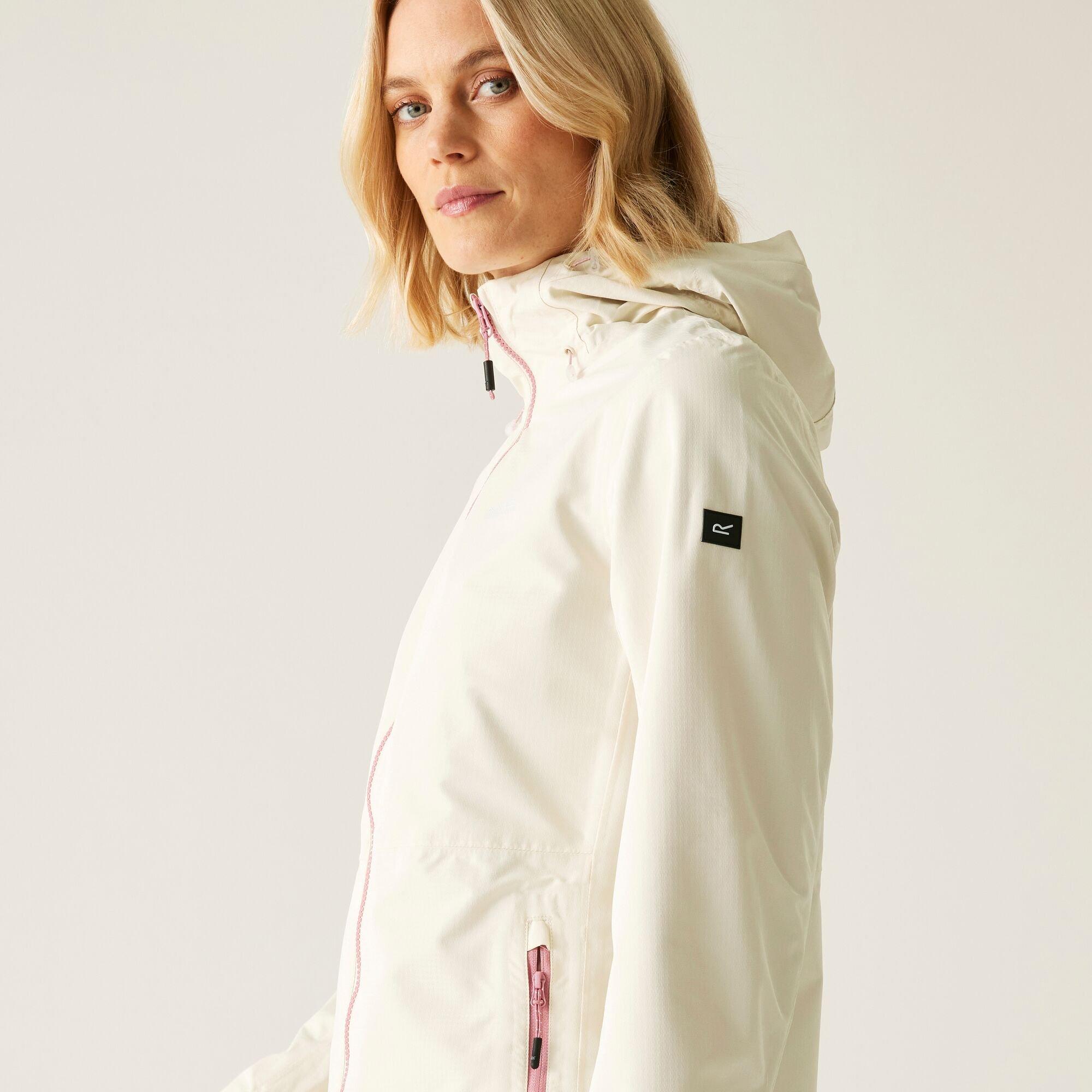 Light Vanilla - Regatta - Women's Hamara Breathable Waterproof Jacket - 5