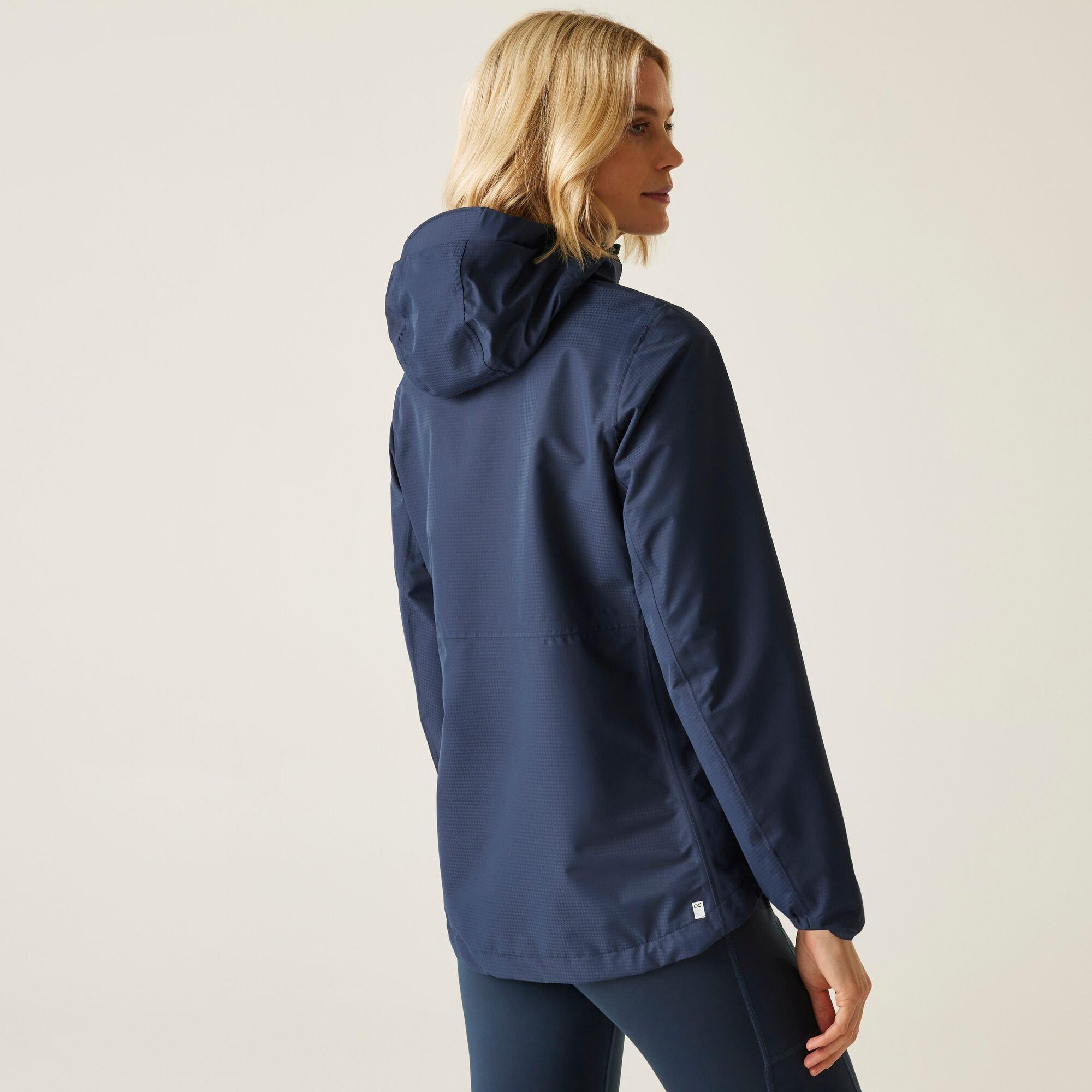 Navy (Icy Morn) - Regatta - Womens Hamara IV Waterproof Isotex Jacket - 3